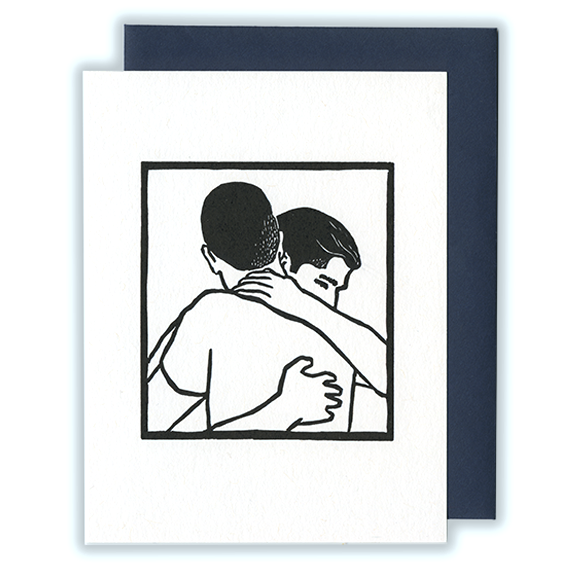 Man/Man Hug CARD