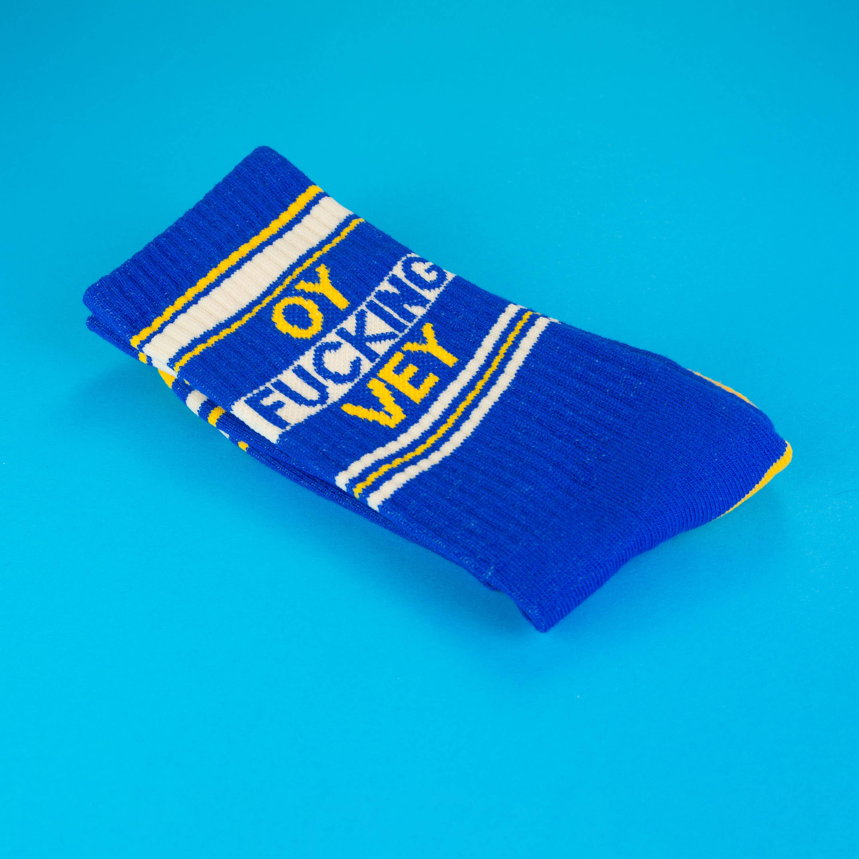 Oy Fucking Vey Gym Crew Socks, photo 6 of 6