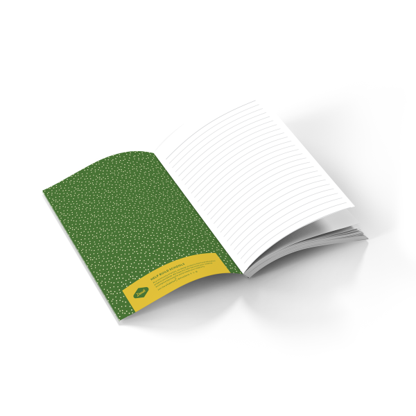Lemon Grid Classic Layflat Notebook, photo 2 of 7