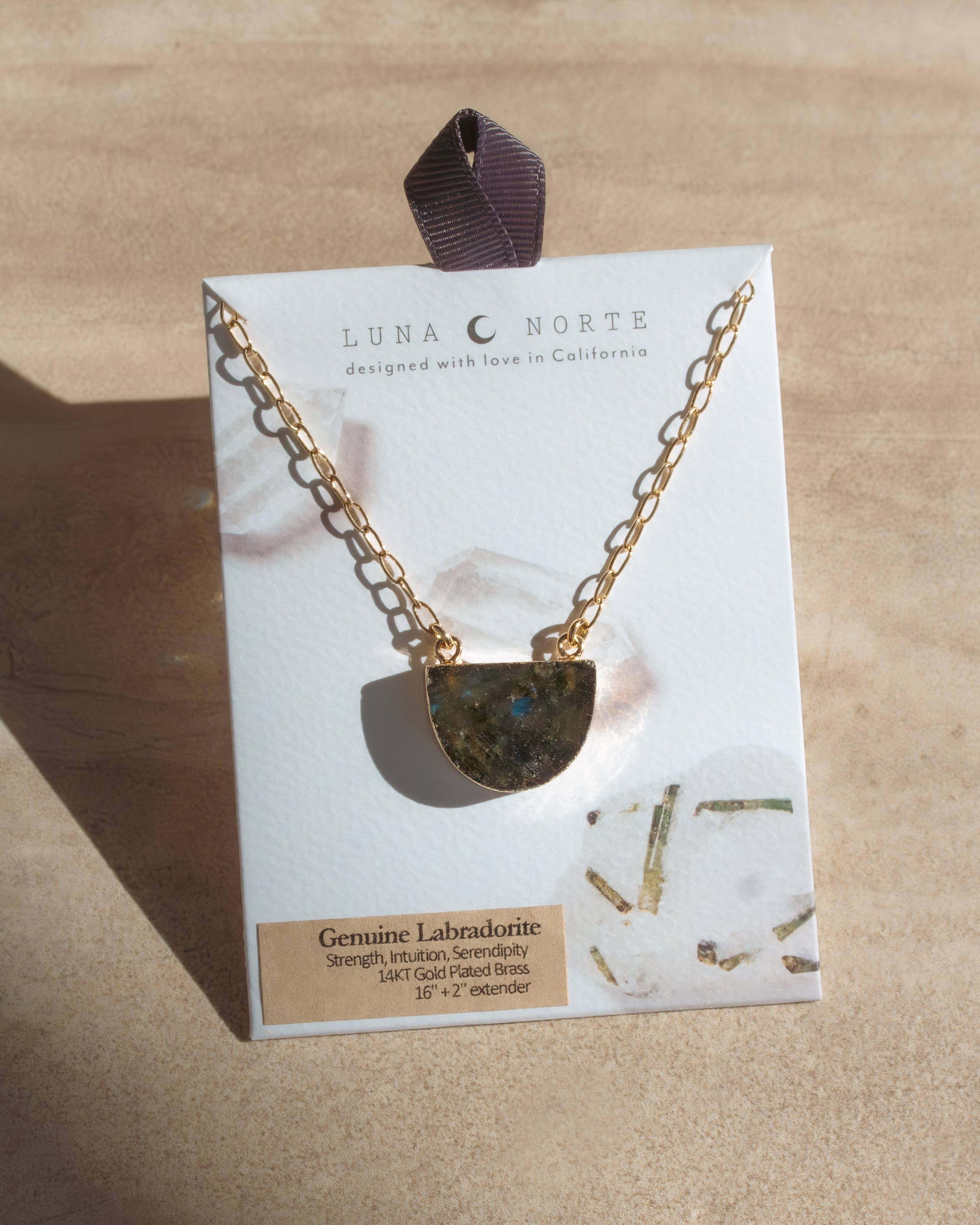 Labradorite Arc Necklace, photo 2 of 2