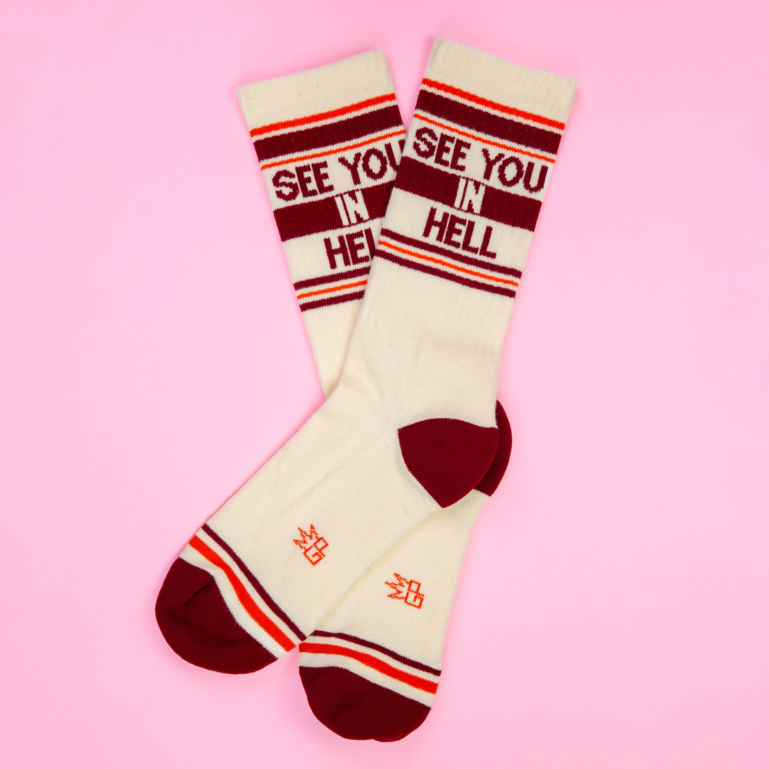 See You in Hell Gym Crew Socks, photo 2 of 6
