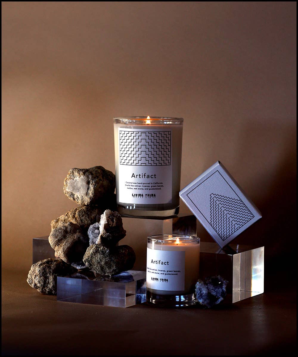 Artifact: Vetiver, Melon + Warm Woods Candle, photo 1 of 4