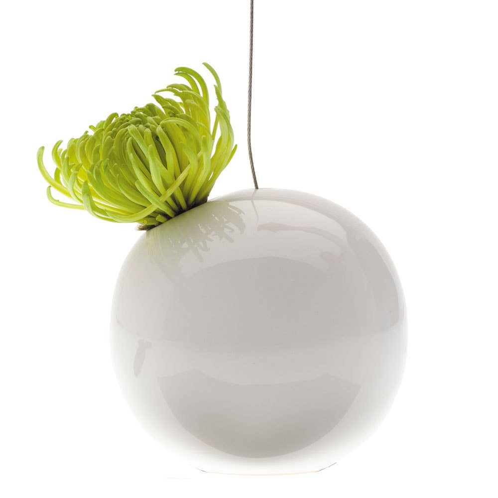 Hanging Planter For Succulents: Nest / Green Sheen, photo 8 of 8