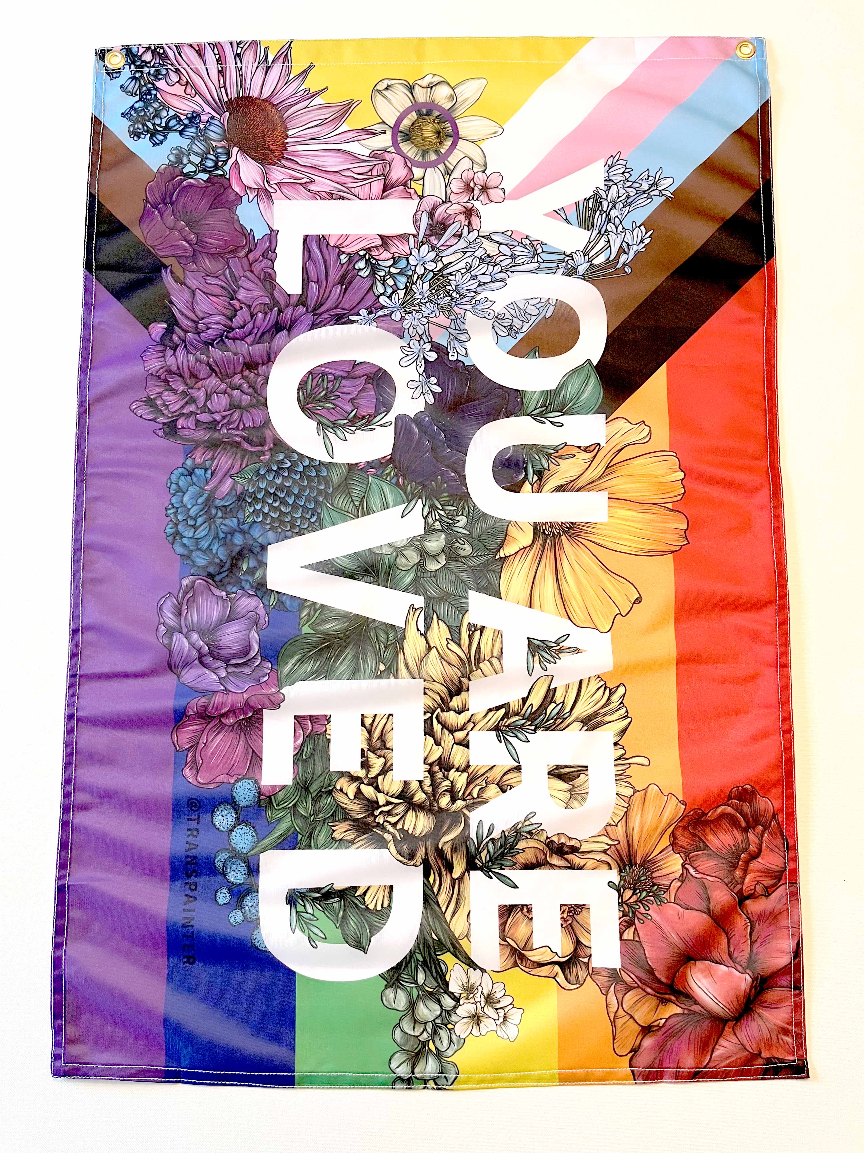 You Are Loved Flag | LGBTQ Rainbow Pride Flag, photo 4 of 8