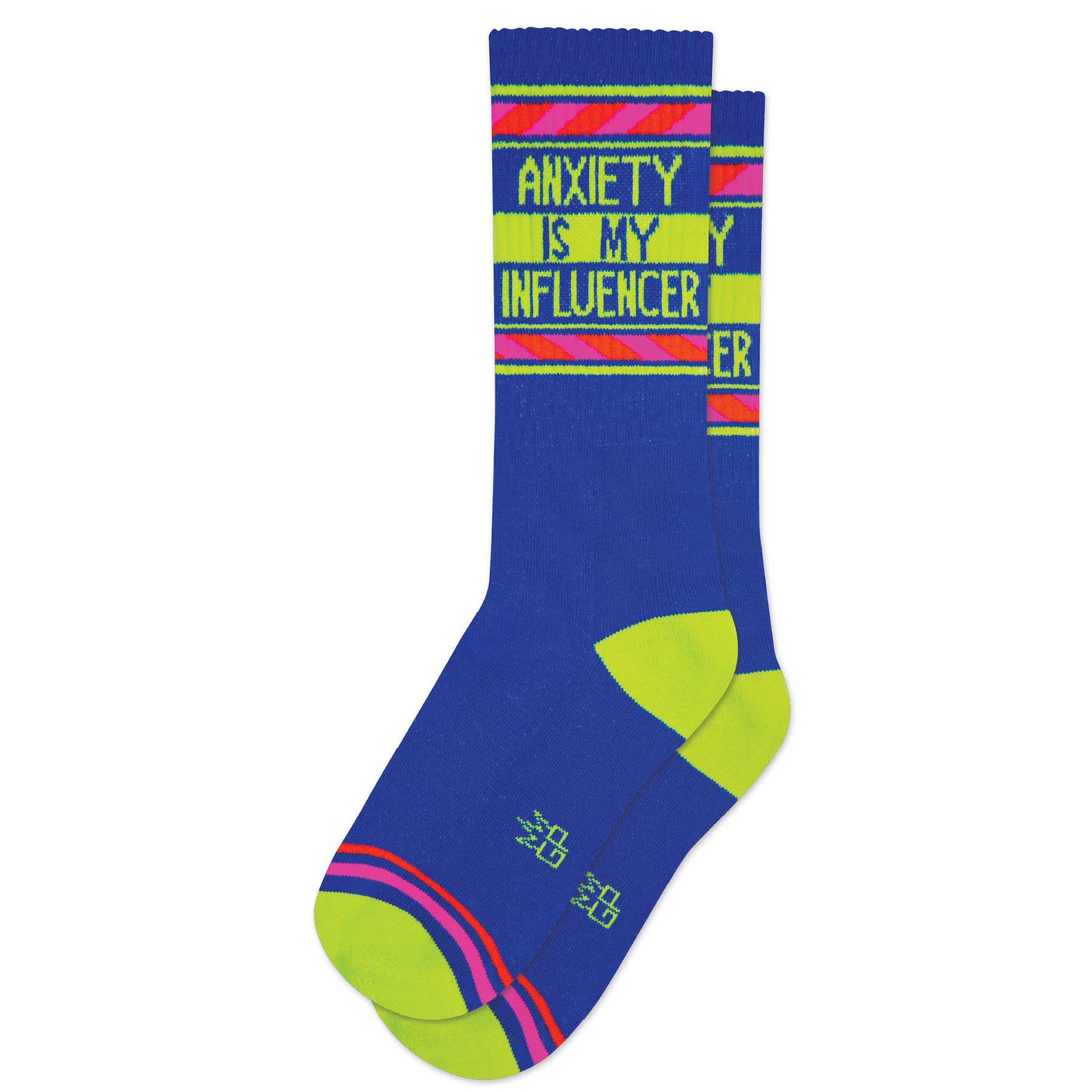 Anxiety is My Influencer Gym Crew Socks, photo 1 of 6