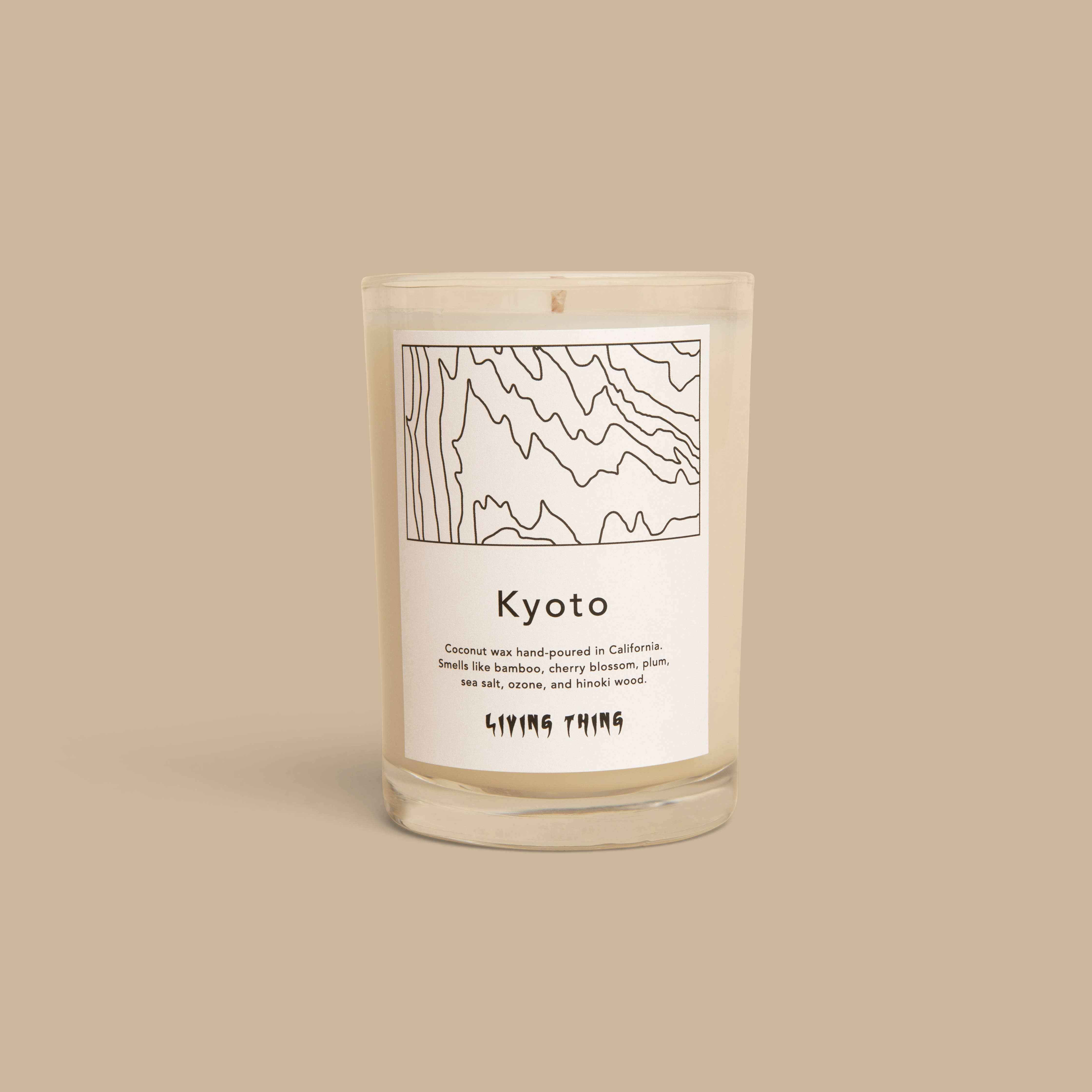 Kyoto: Cherry Blossom, Bamboo + Hinoki Candle, photo 3 of 3