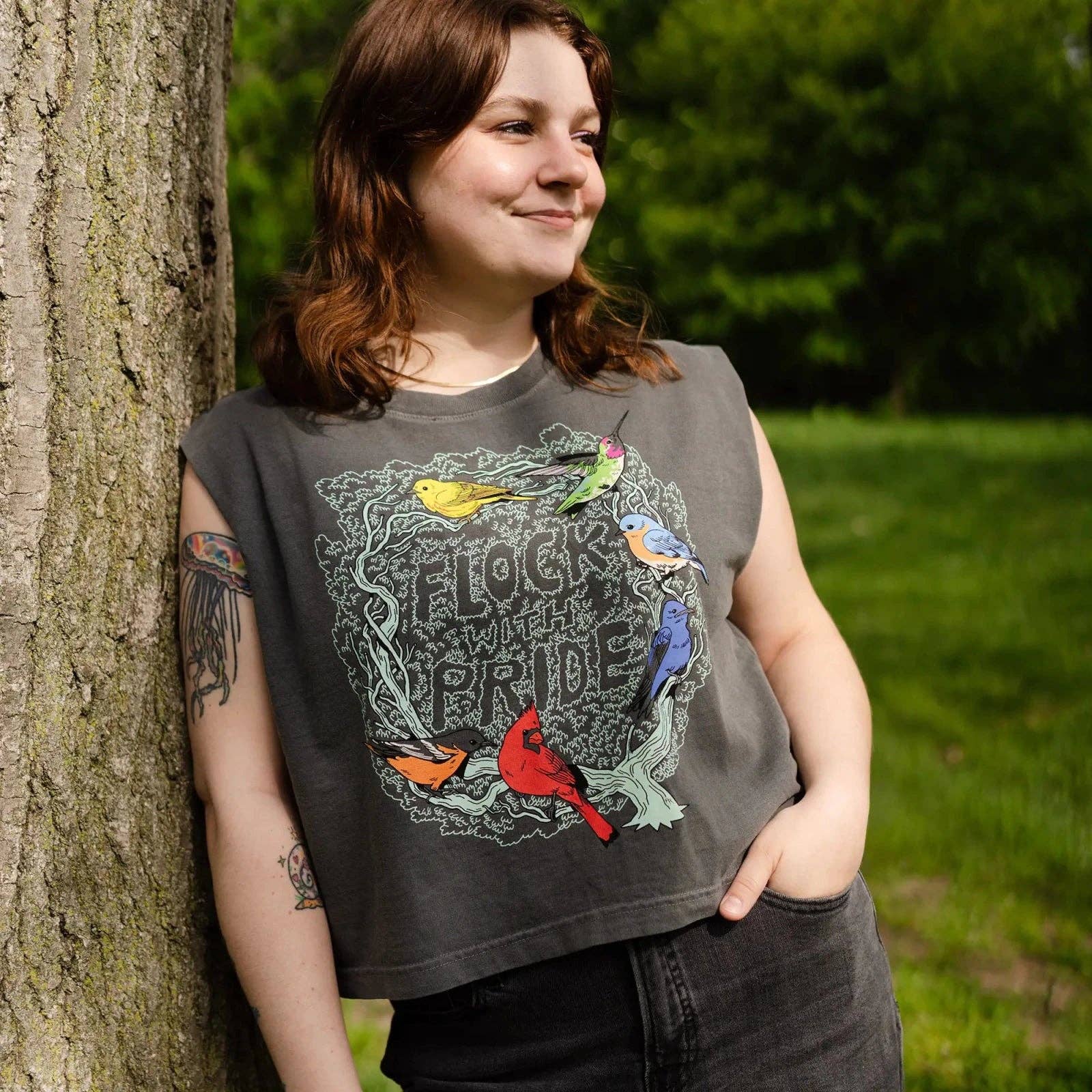 Flock with Pride Tank, photo 4 of 6