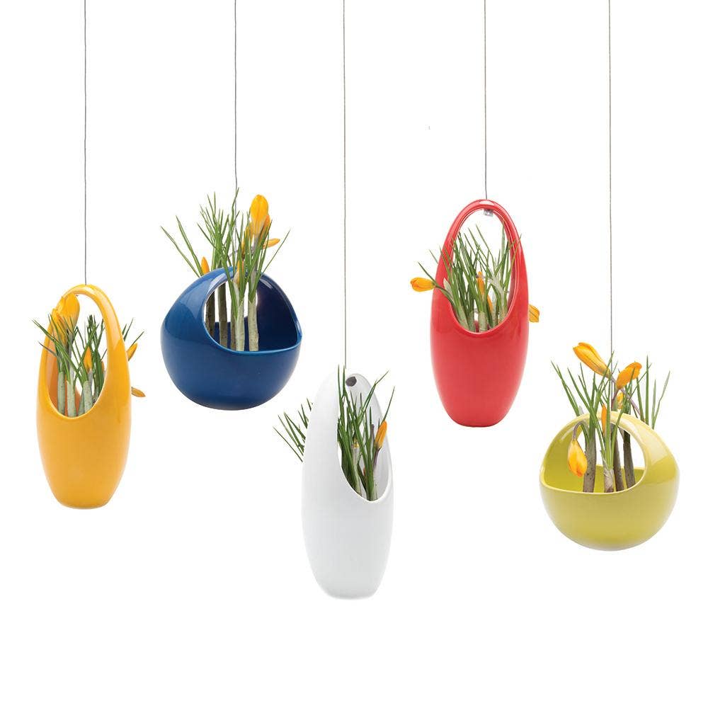 Hanging Planter For Succulents: Egg / Imperial Blue, photo 2 of 8