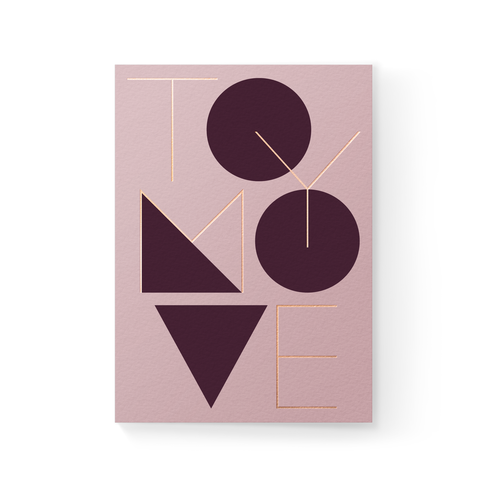 To My Love Blank A6 Greeting Card