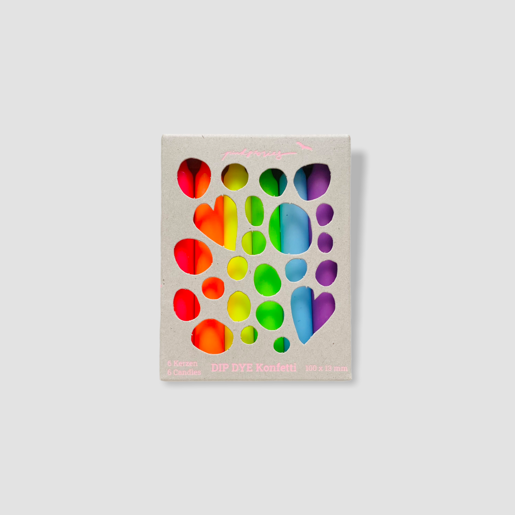 Dip Dye Konfetti * Rainbow
