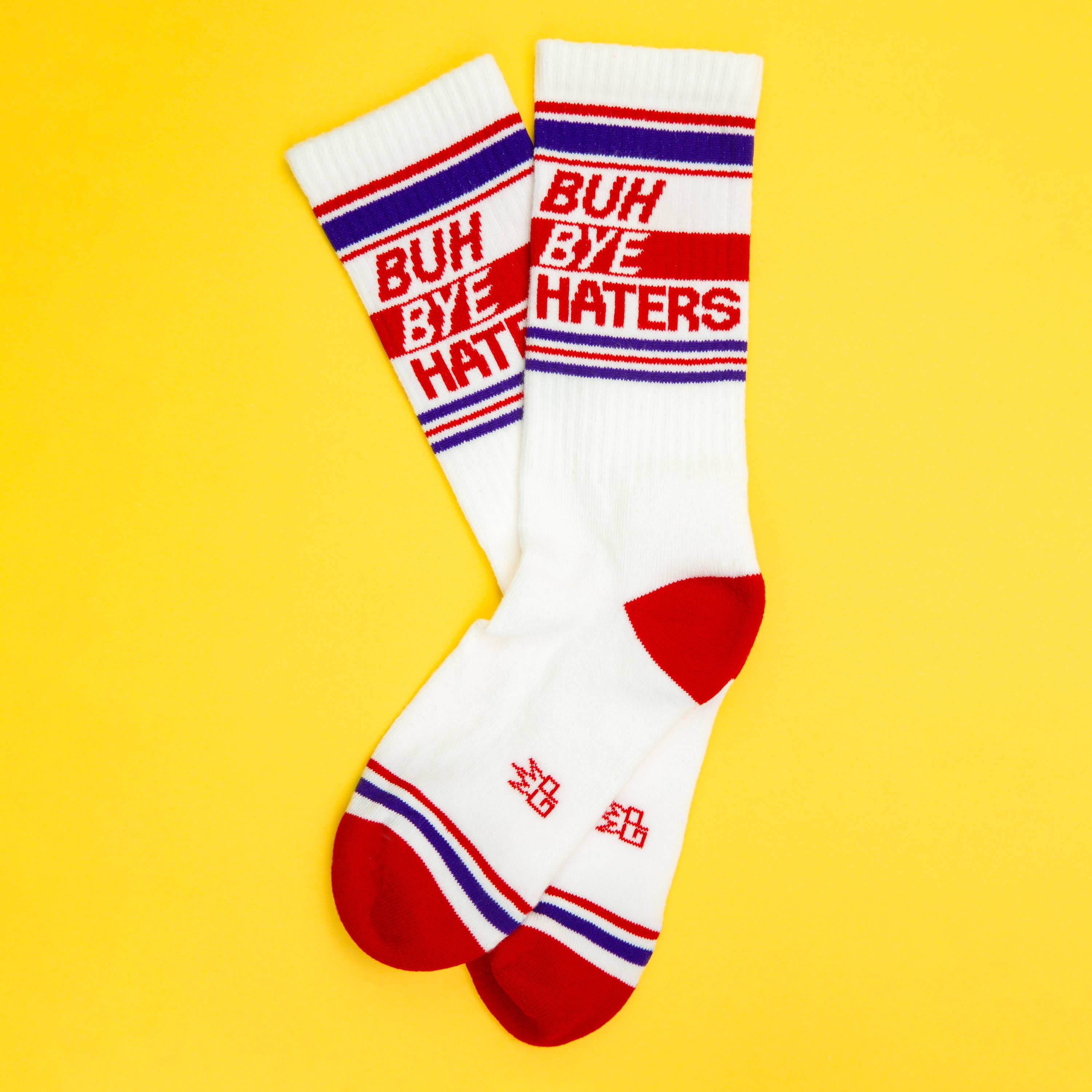 Buh Bye Haters Gym Crew Socks, photo 2 of 6