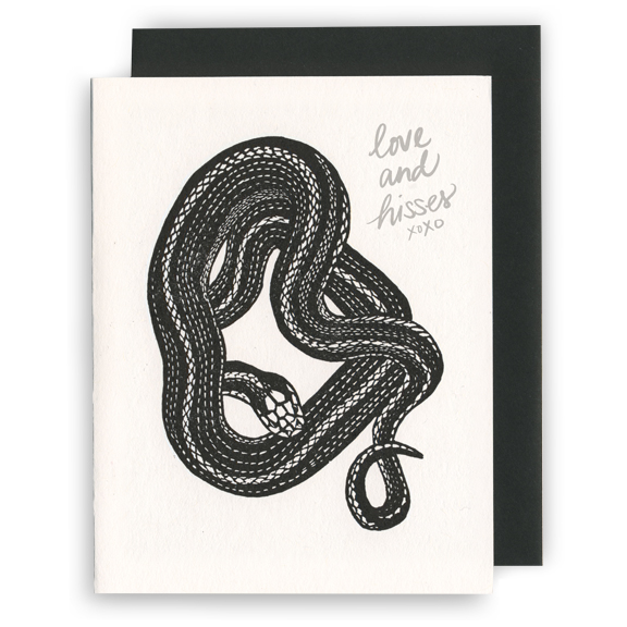 DARKER THINGS-SNAKE CARD