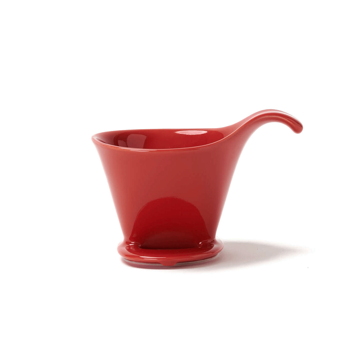 Bee House Pour-over Ceramic Coffee Dripper - Tomato -, photo 2 of 4