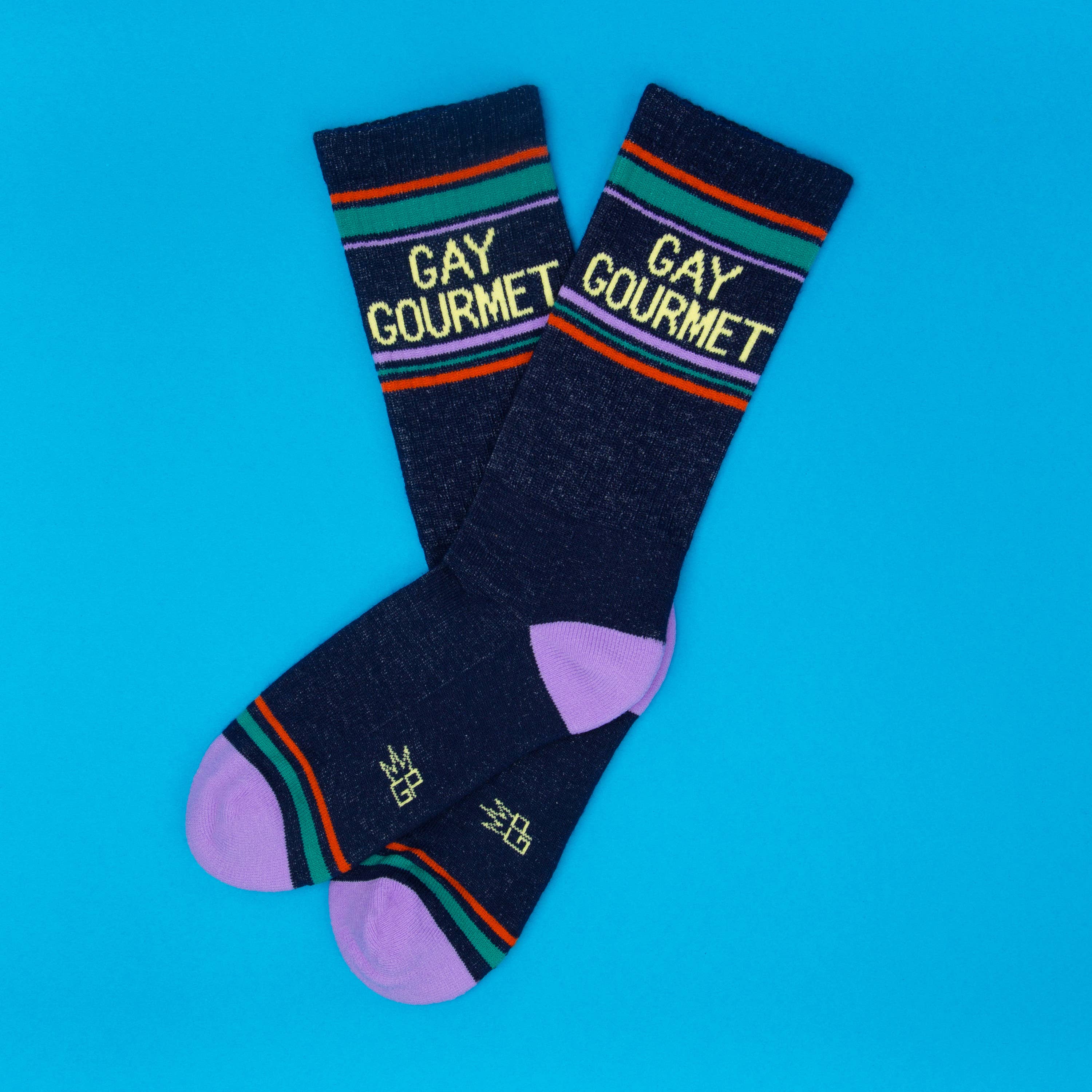 Gay Gourmet Gym Crew Socks, photo 2 of 8