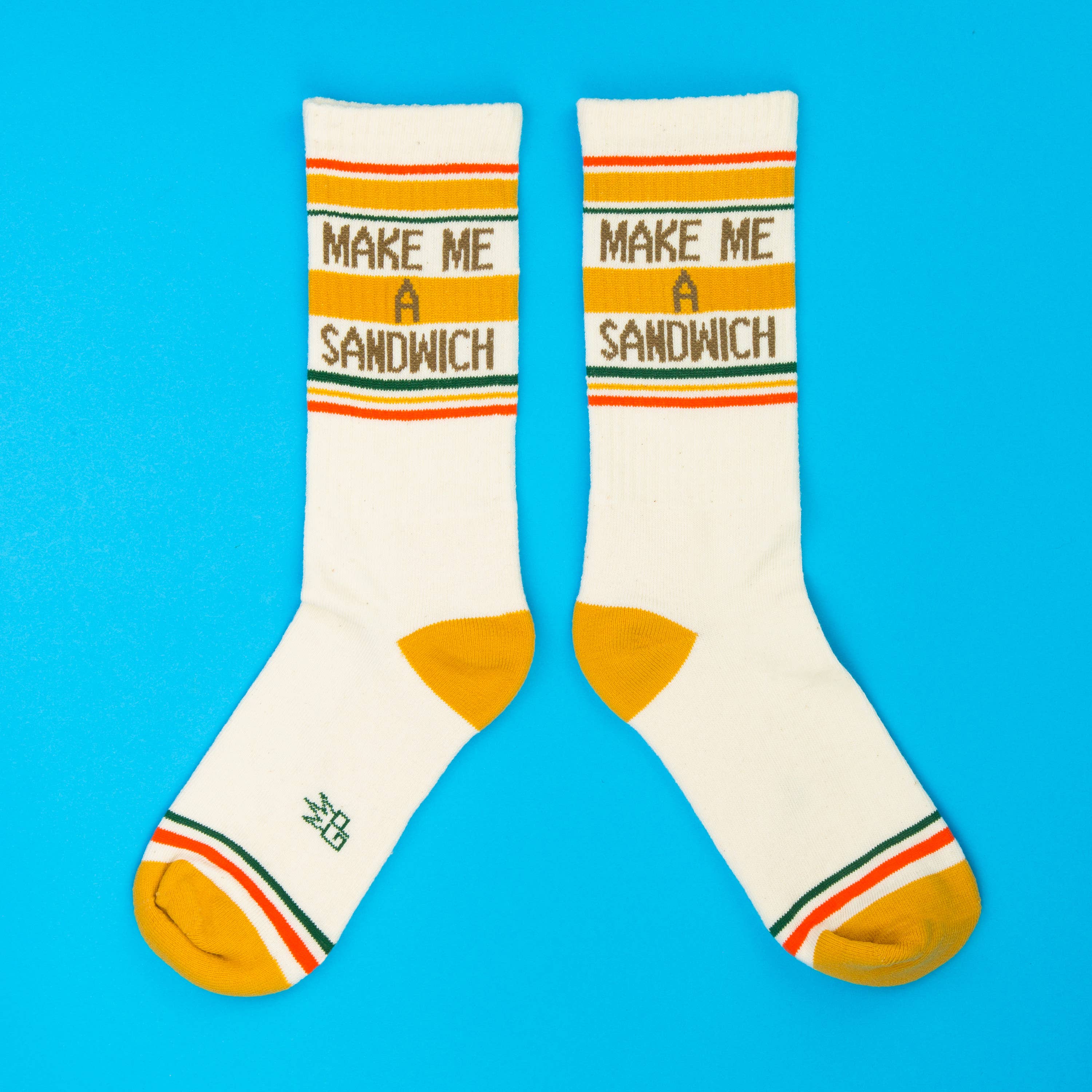 Make Me A Sandwich Gym Crew Socks, photo 5 of 7