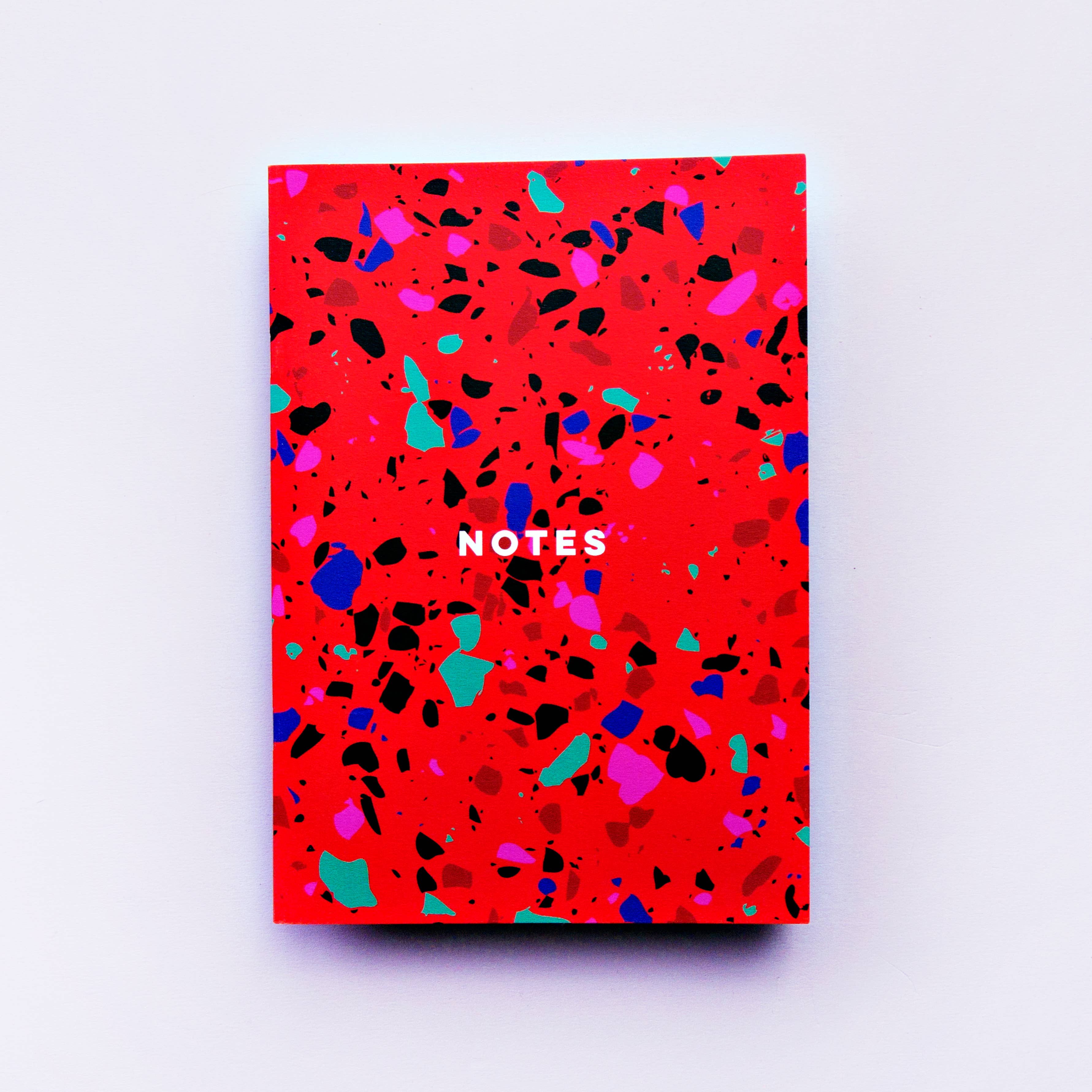 Red Terrazzo Notebook
