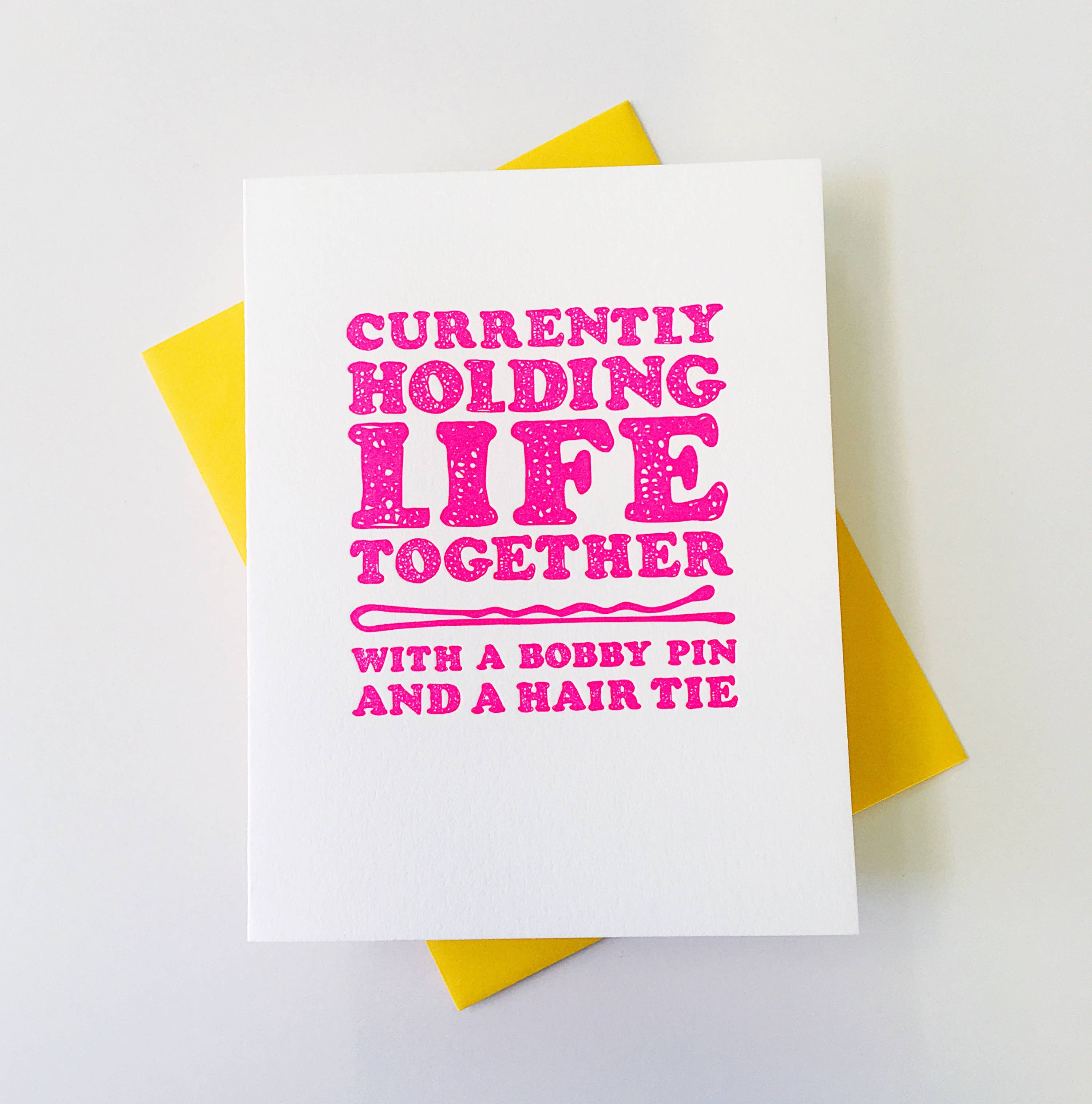 Holding Life Together