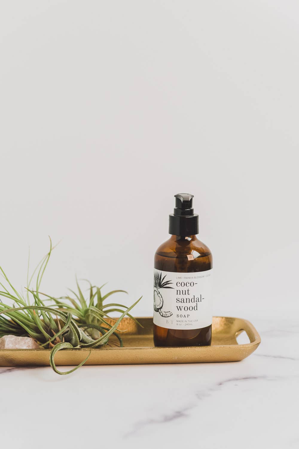 Hand Soap - Coconut Sandalwood - 8 oz., photo 3 of 4