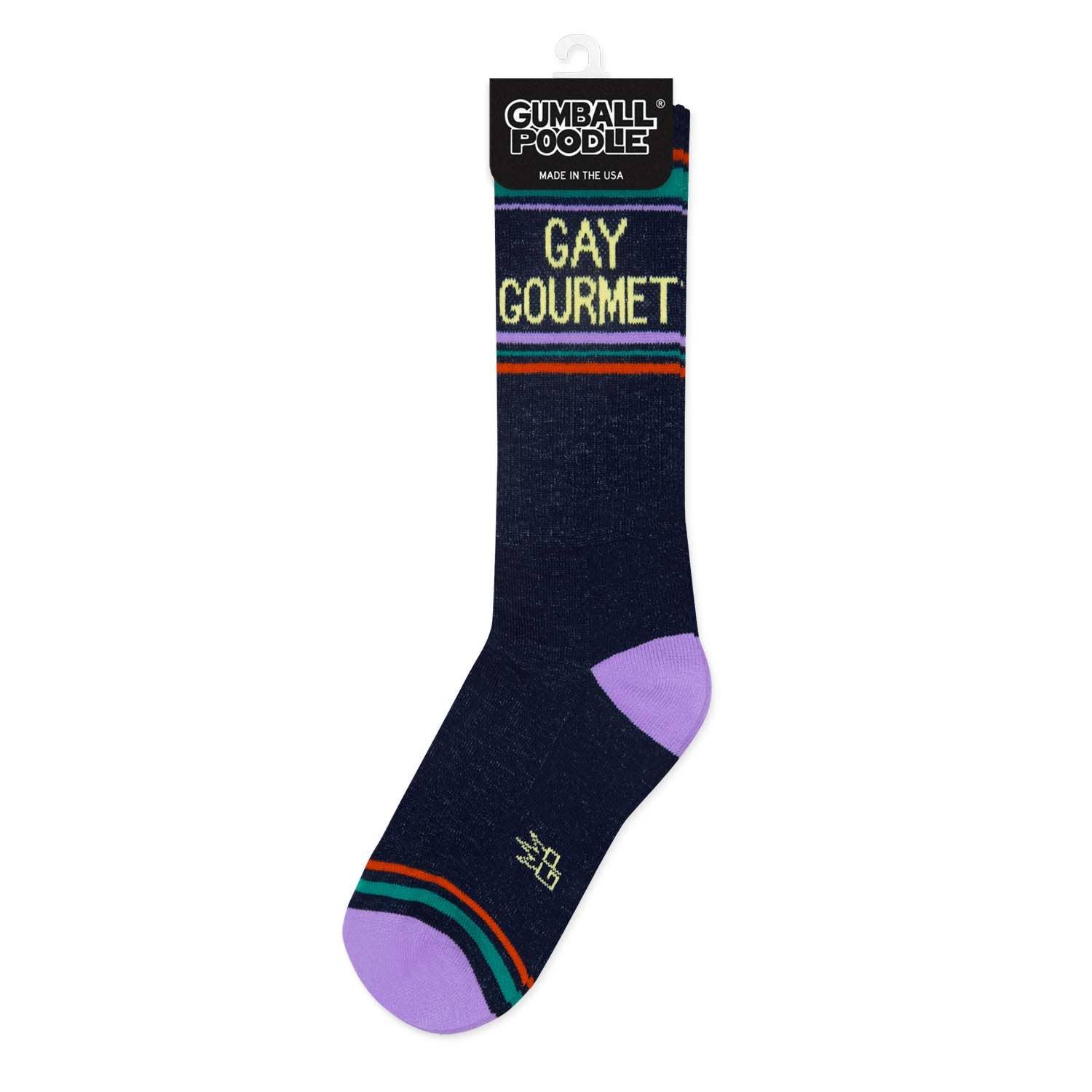 Gay Gourmet Gym Crew Socks, photo 3 of 8
