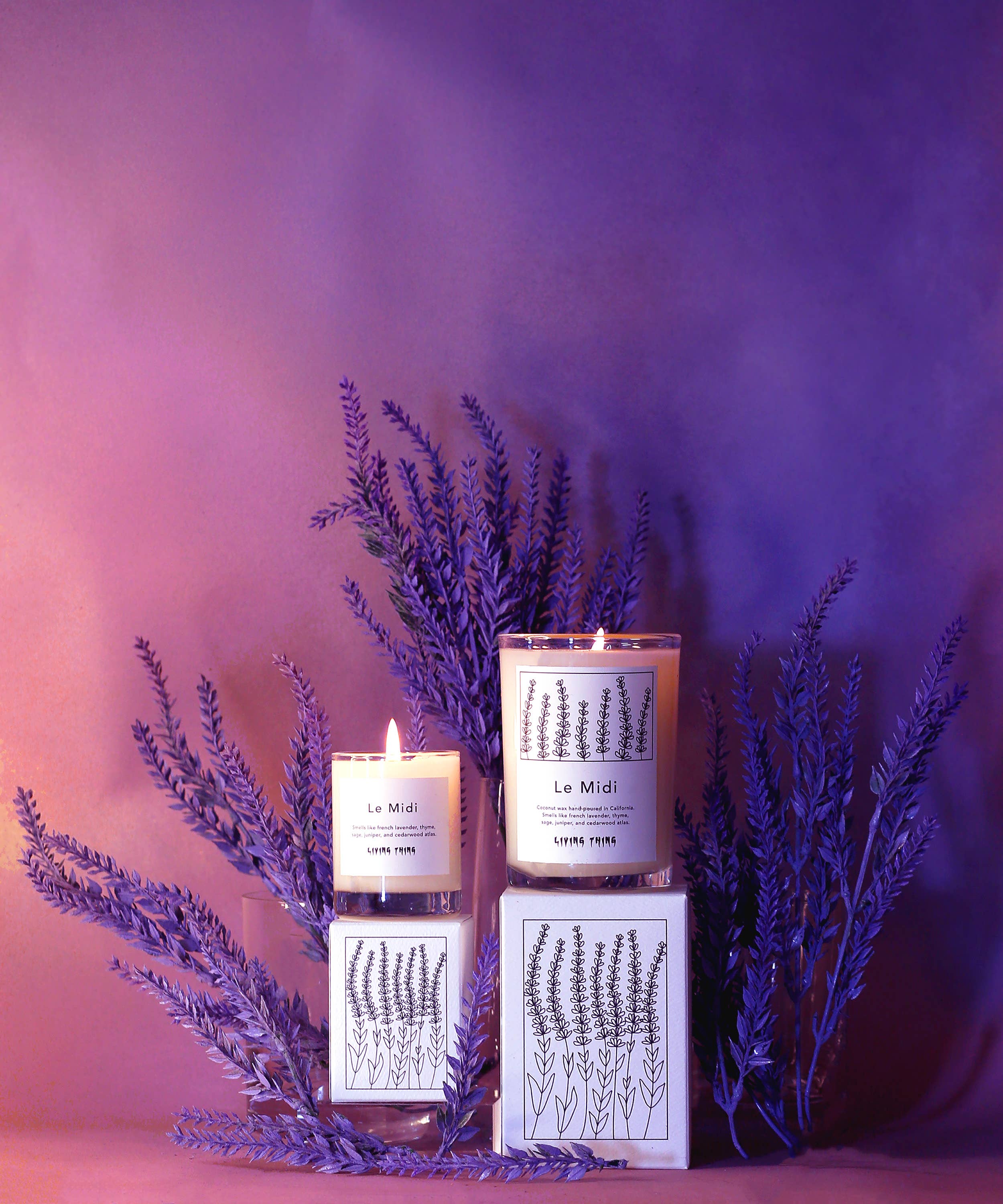 Le Midi: Lavender, Sage + Cedar Atlas Candle