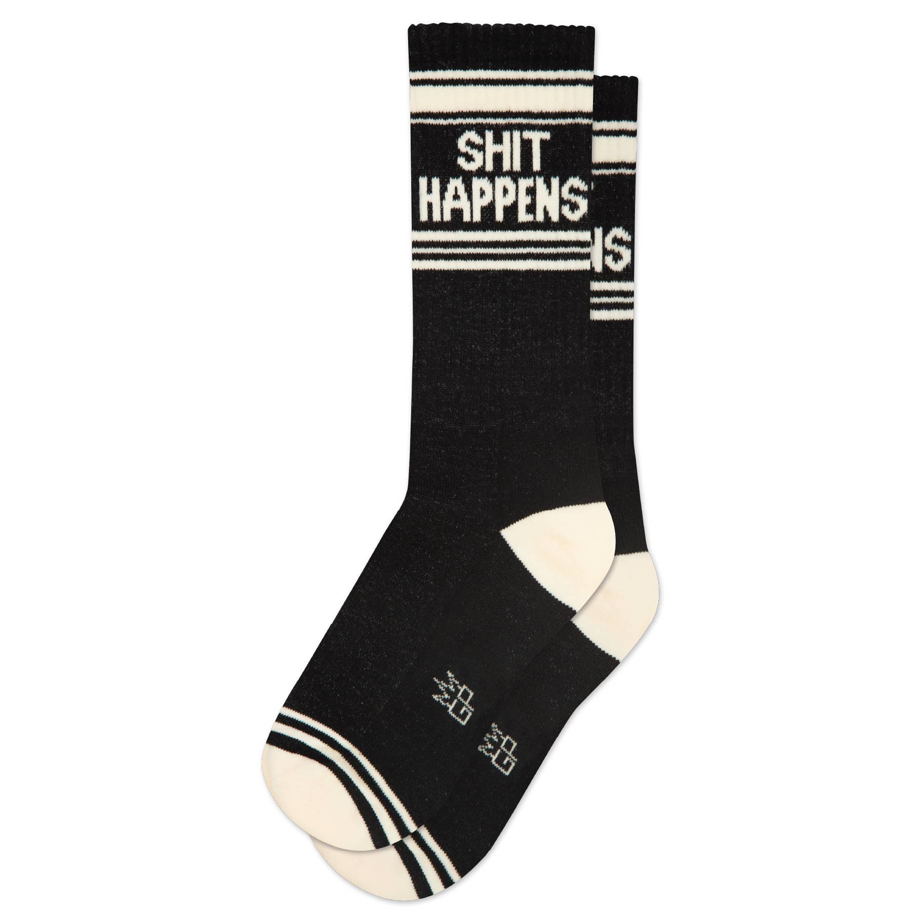 Shit Happens Gym Crew Socks, photo 1 of 6