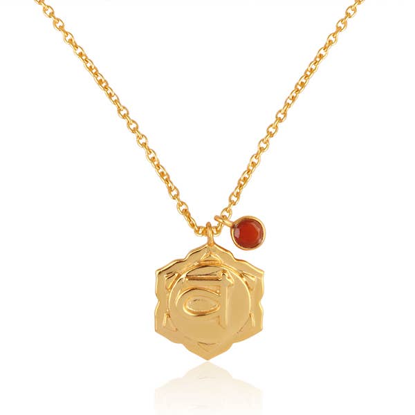 Sacral Chakra, Carnelian Sterling SIlver Gold filled