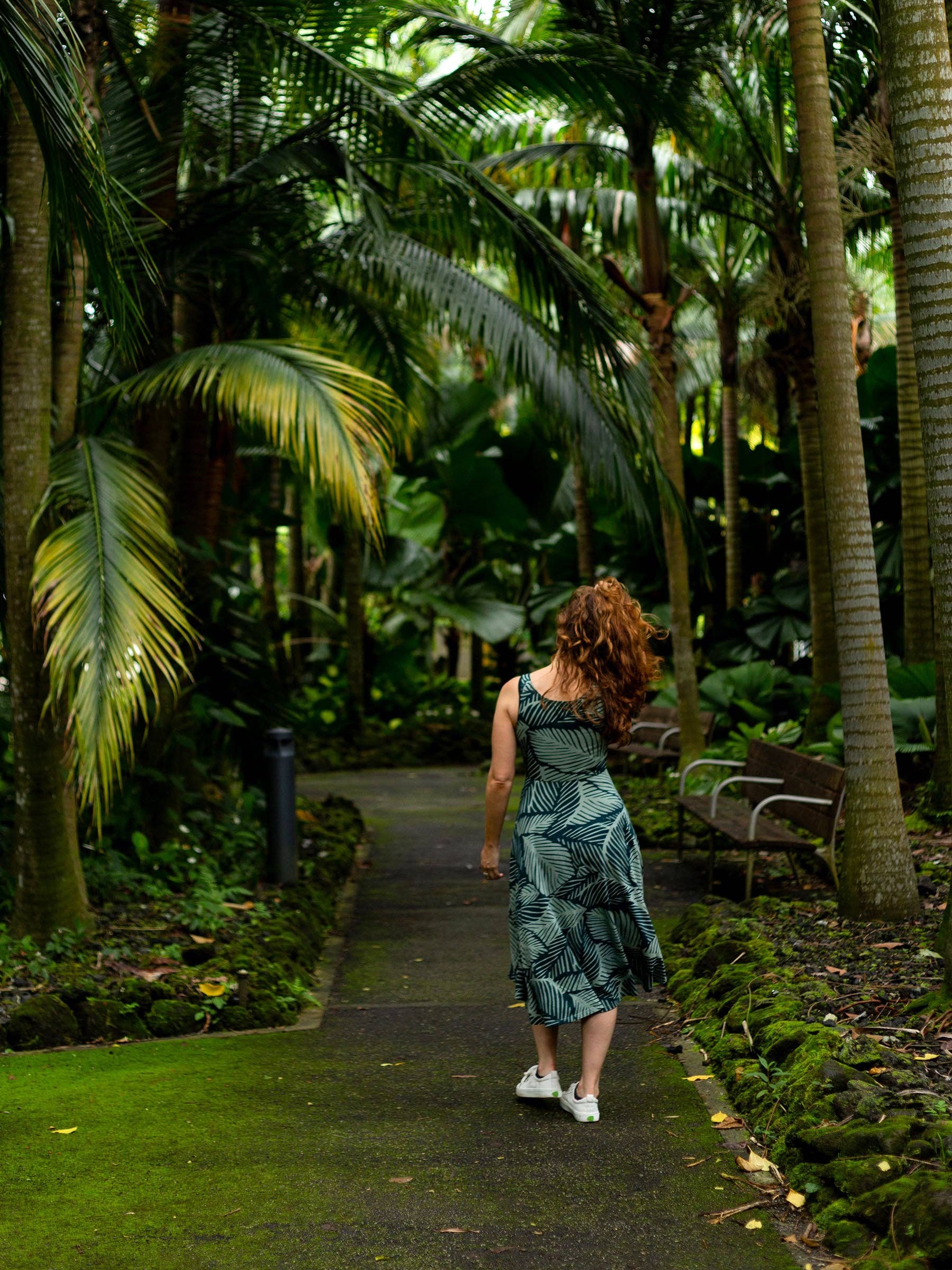 Tropics Organic Midi Fit + Flare Dress, photo 4 of 8