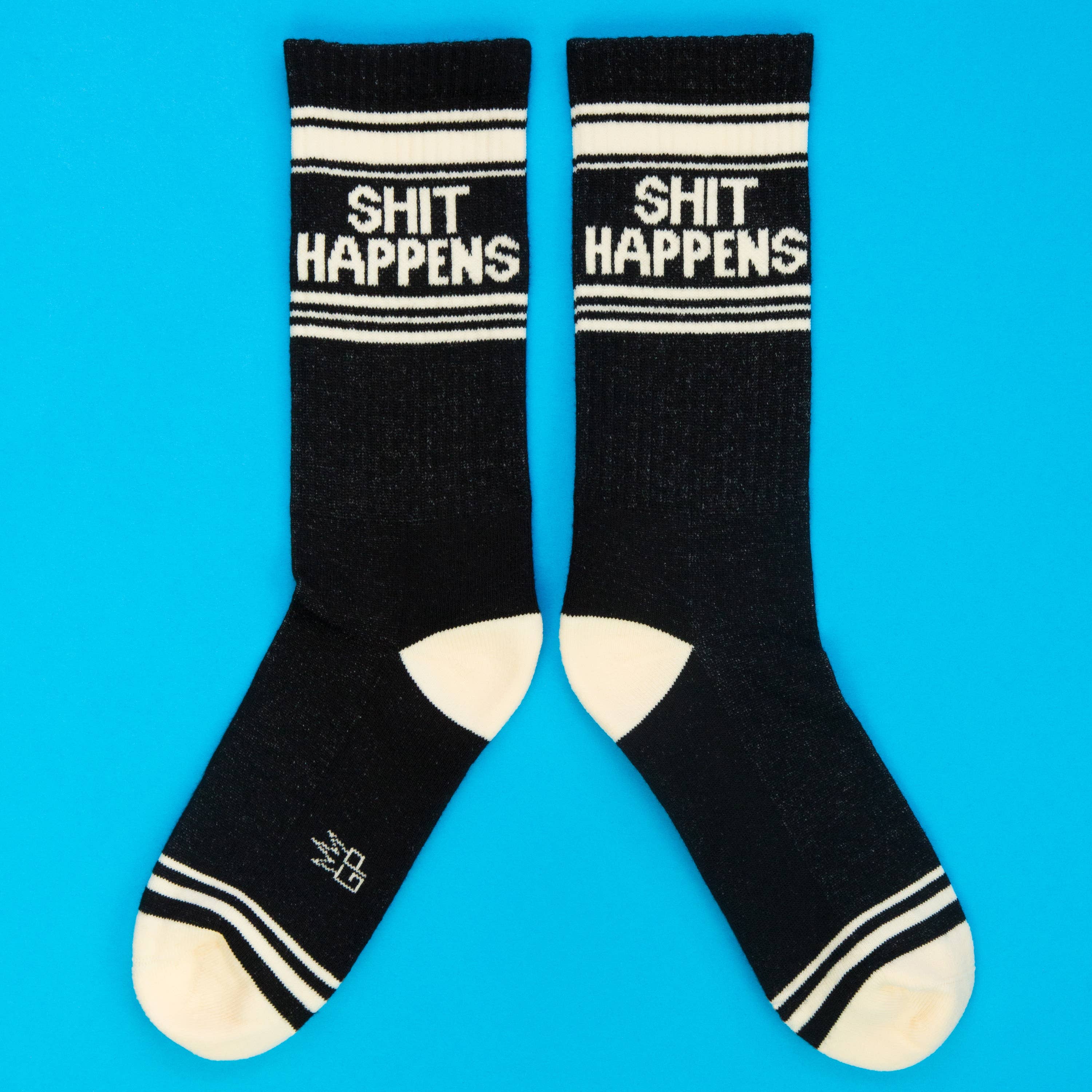 Shit Happens Gym Crew Socks, photo 5 of 6