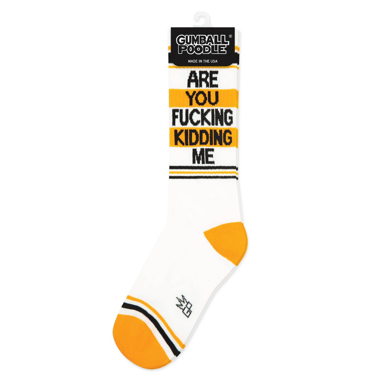 Are You Fucking Kidding Me Gym Crew Socks, photo 3 of 6