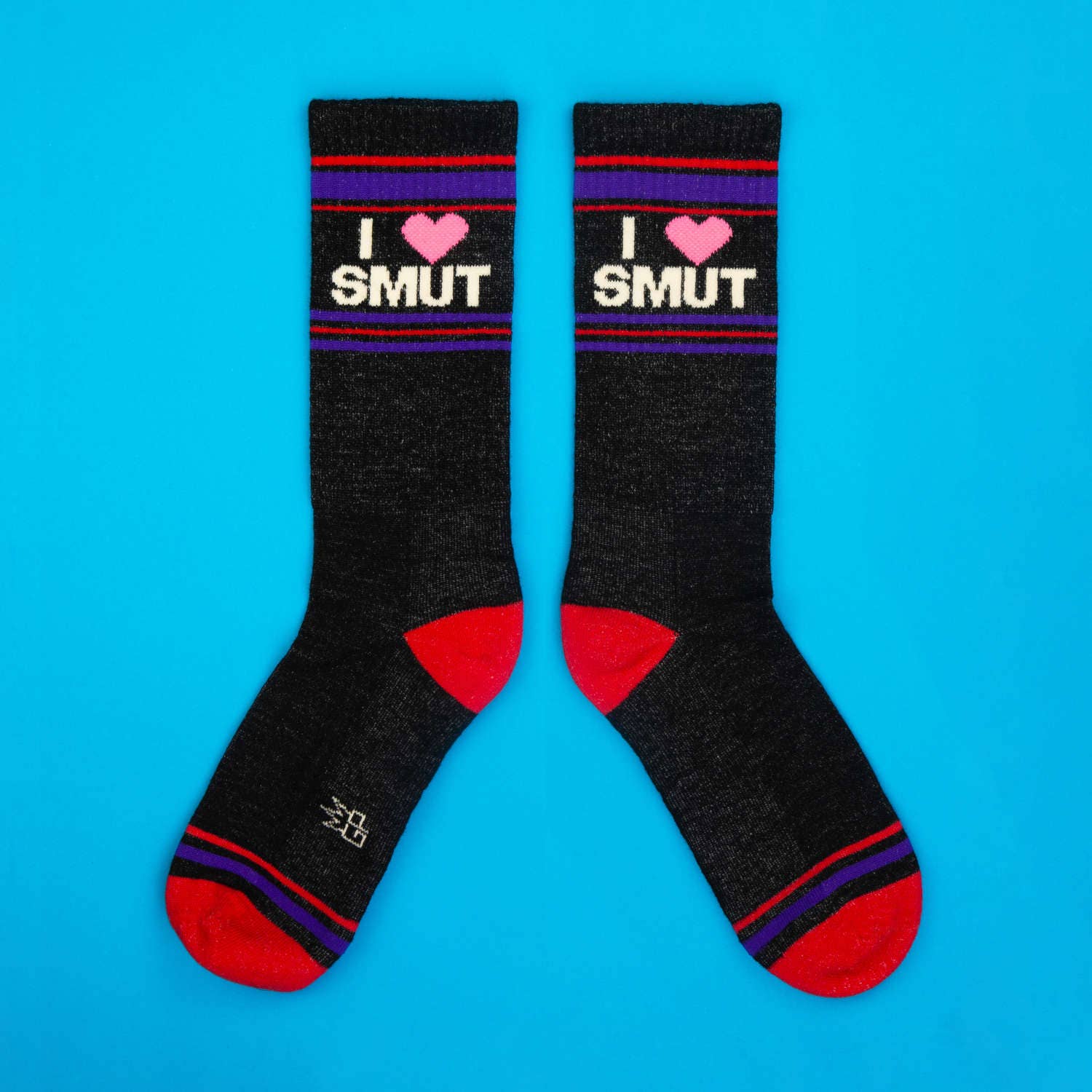I ❤️ Smut Gym Crew Socks, photo 4 of 4