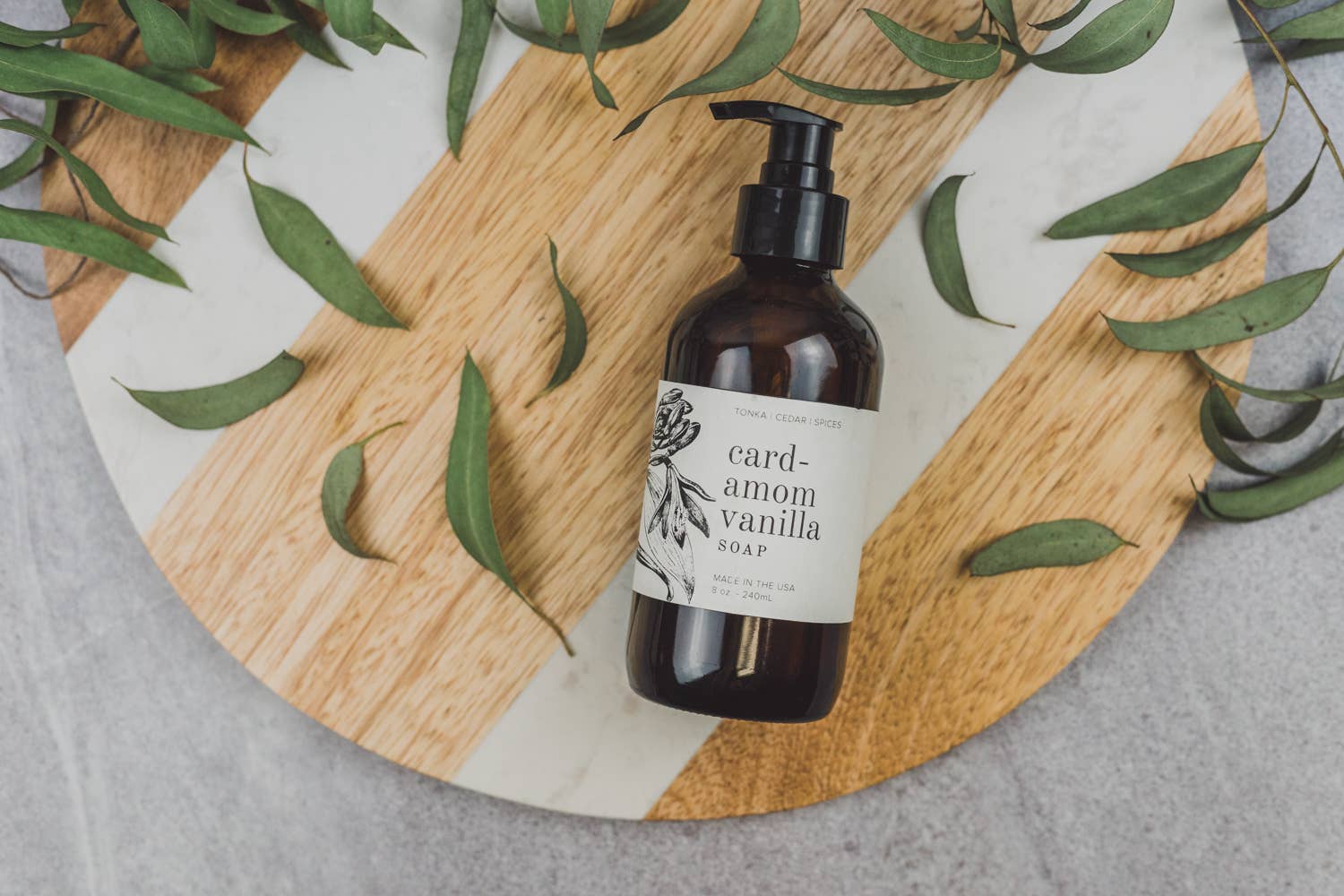 Soap - Cardamom Vanilla - 8 oz.
