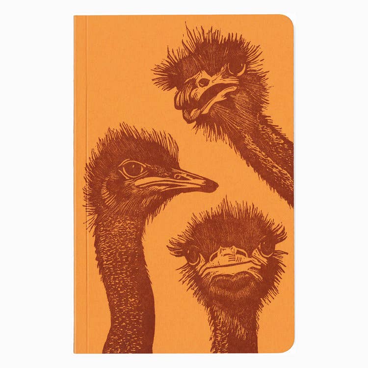 ostriches notebook