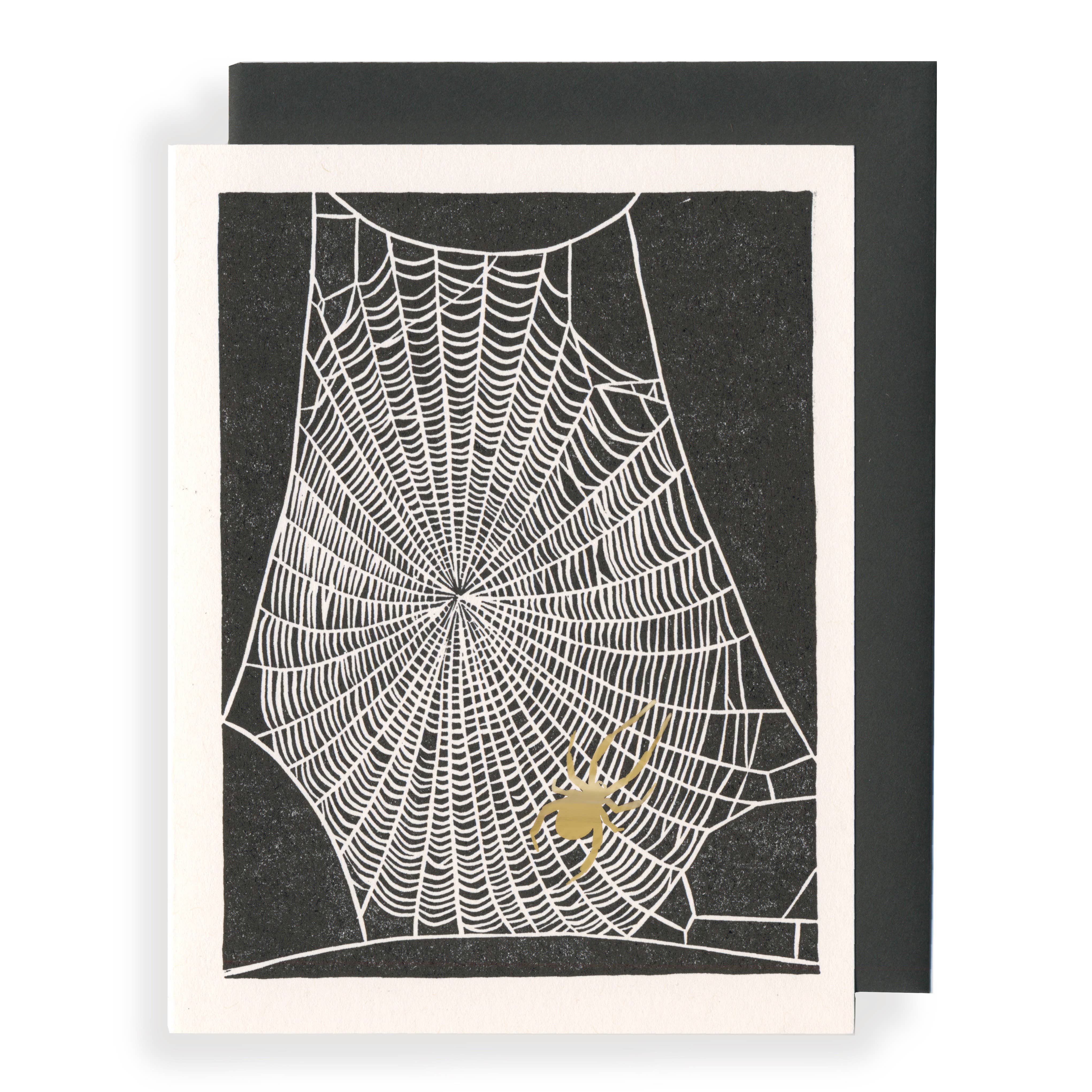DARKER THINGS-SPIDERWEB CARD