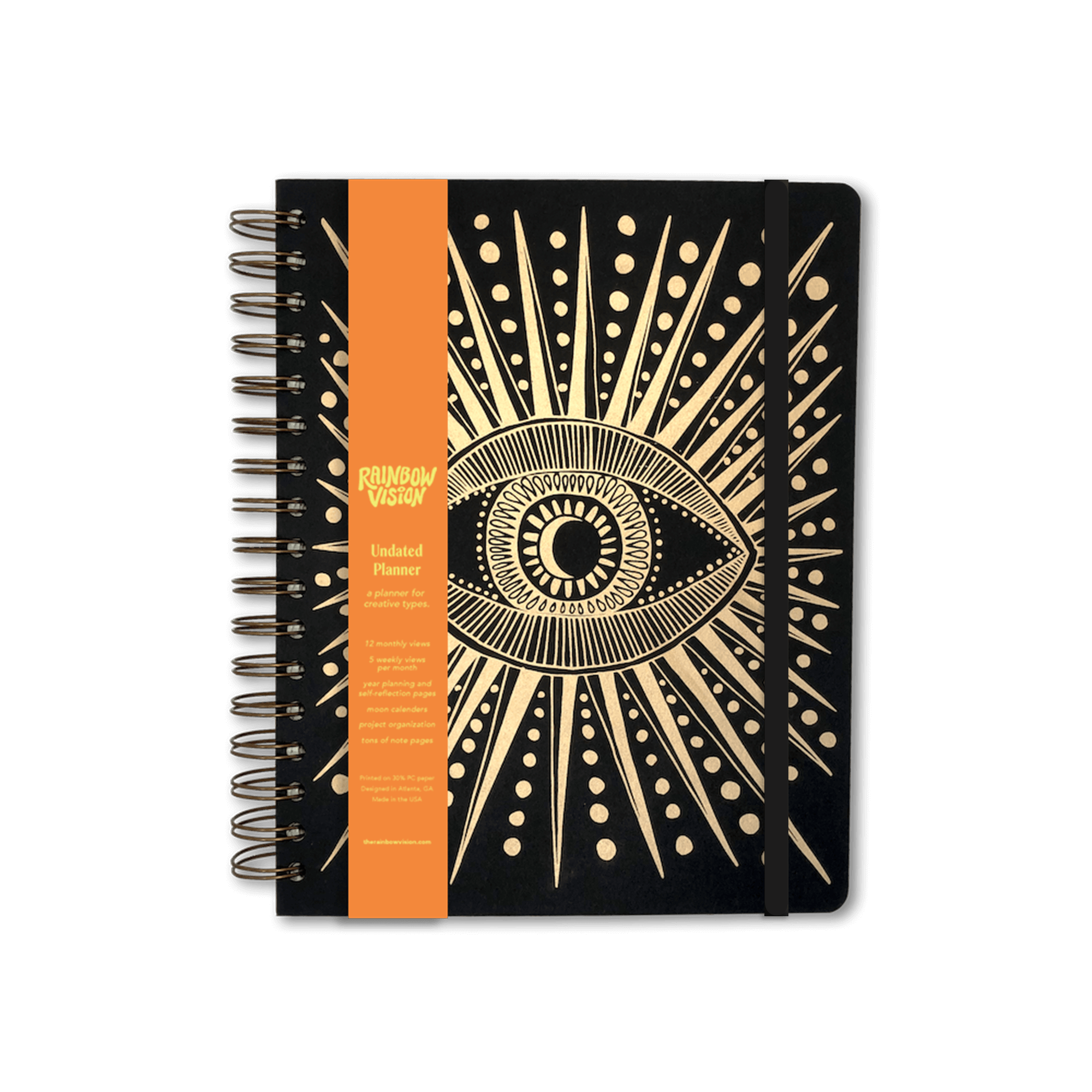 Rainbow Vision Undated Planner, photo 1 of 8
