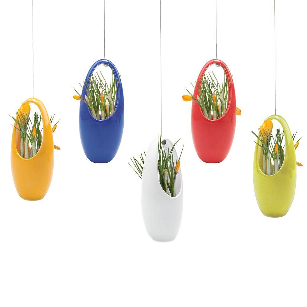 Hanging Planter For Succulents: Egg / Imperial Blue, photo 3 of 8