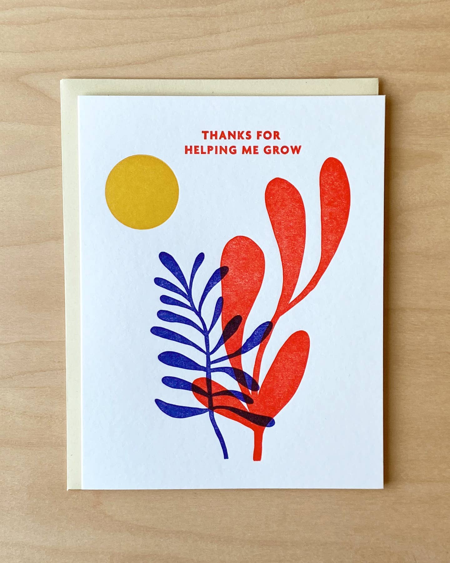 Thanks/Grow Card