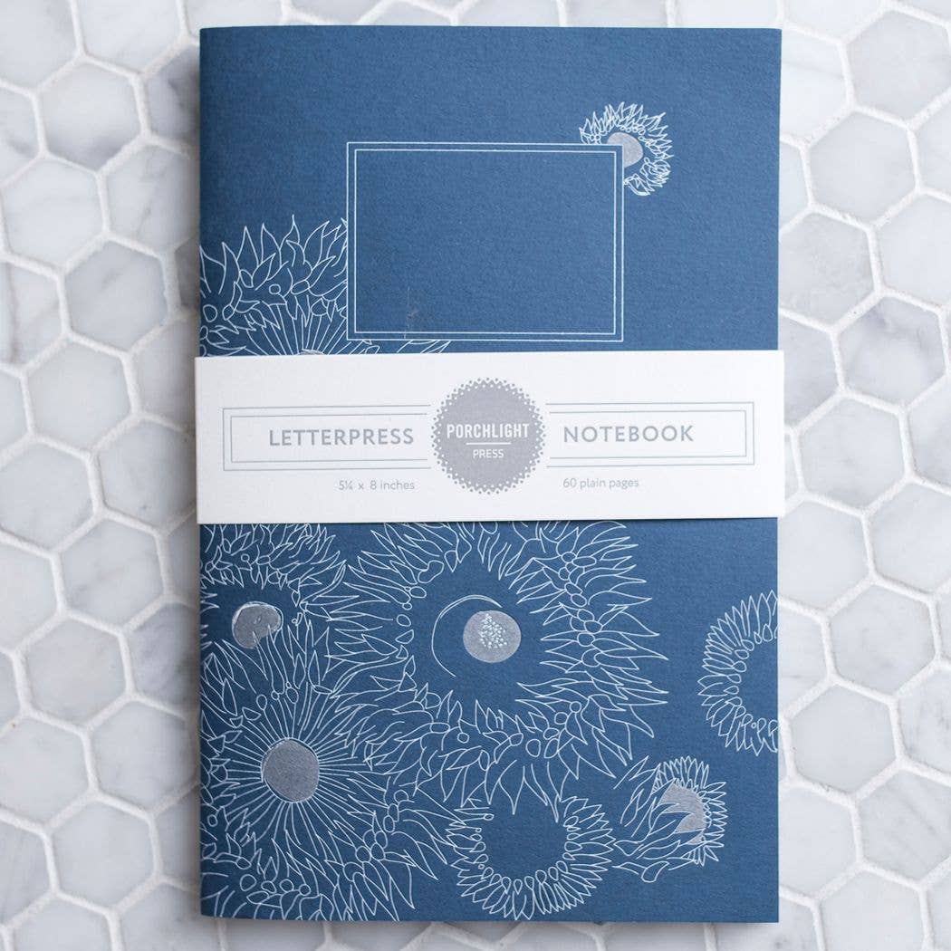 Sea Anemone Large Notebook