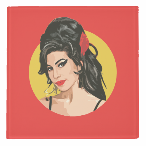 Coasters 'RED AMY' by DOLLY WOLFE, photo 2 of 2