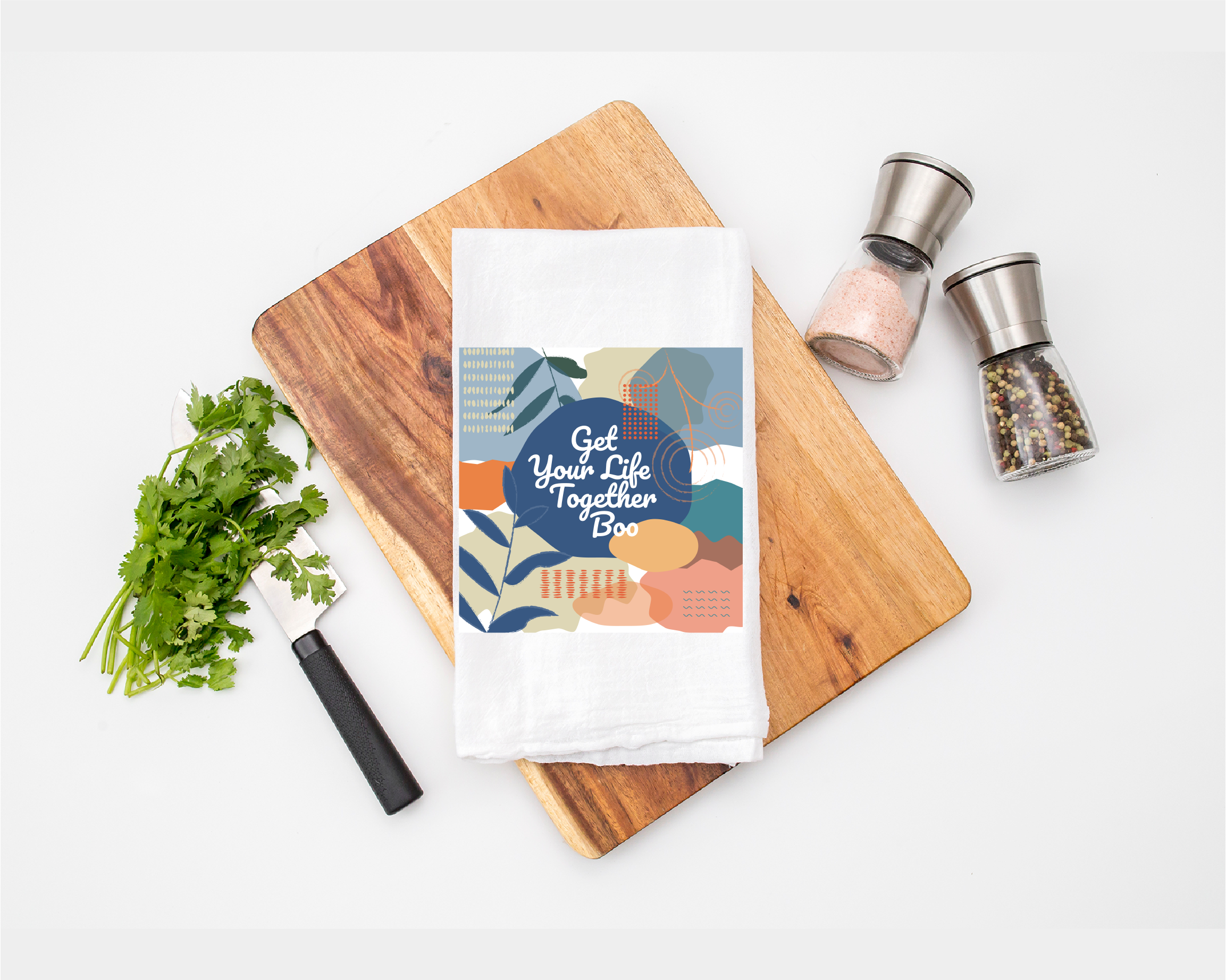 Get Your Life Together Boo - Tea Towel