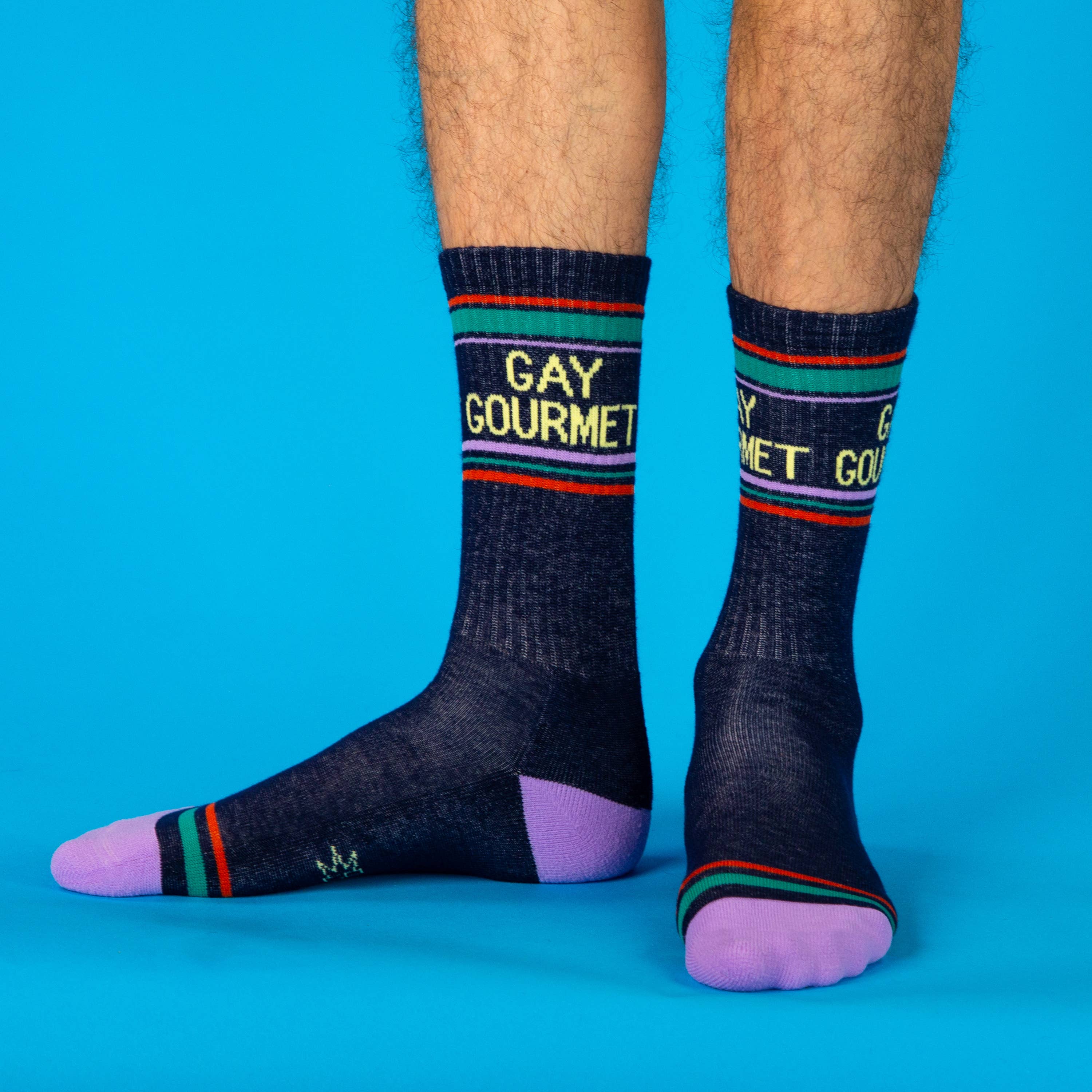 Gay Gourmet Gym Crew Socks, photo 8 of 8