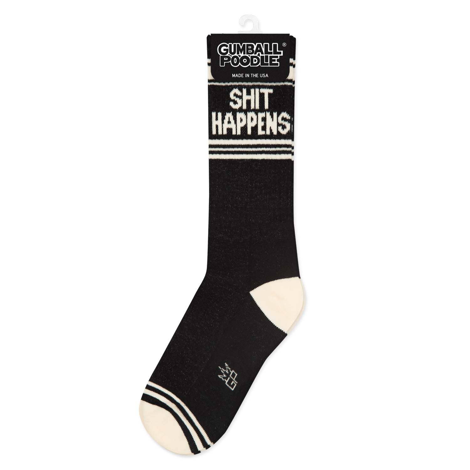 Shit Happens Gym Crew Socks, photo 3 of 6