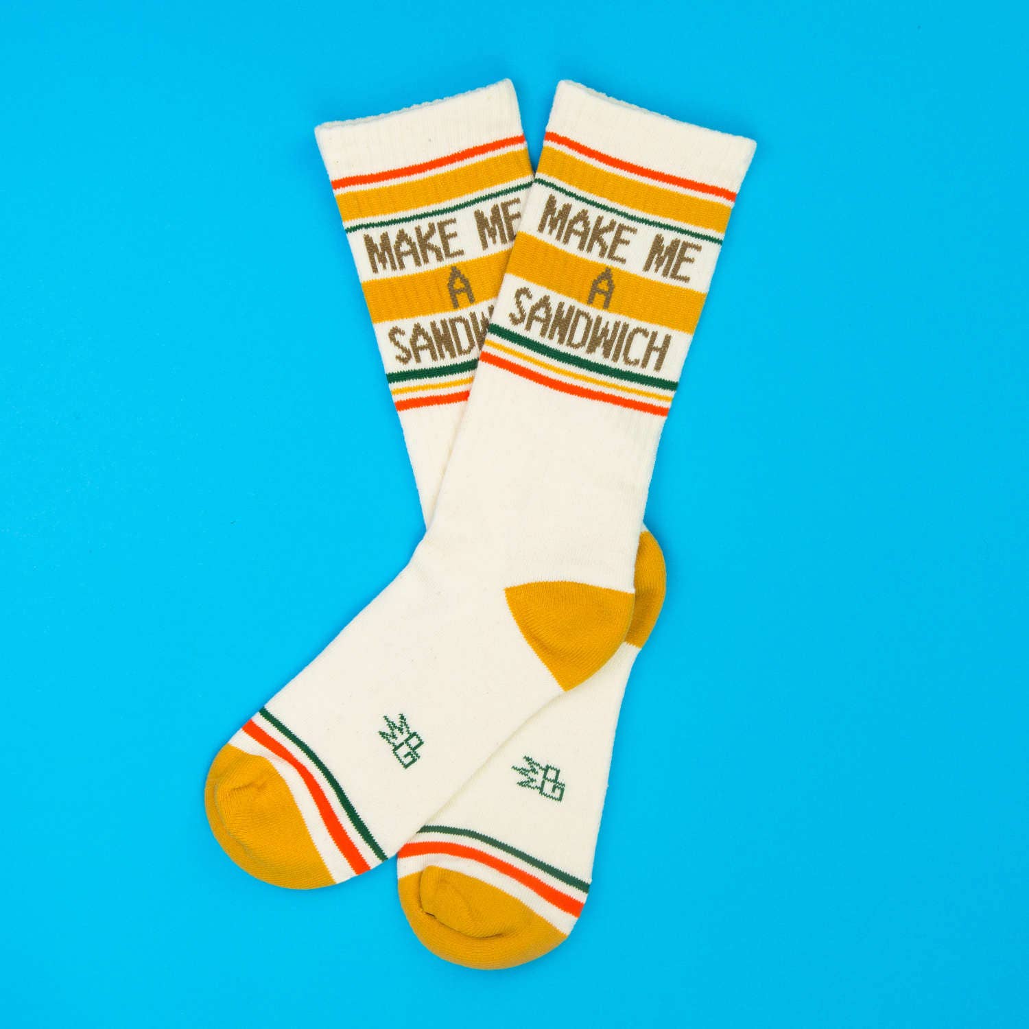 Make Me A Sandwich Gym Crew Socks, photo 2 of 7