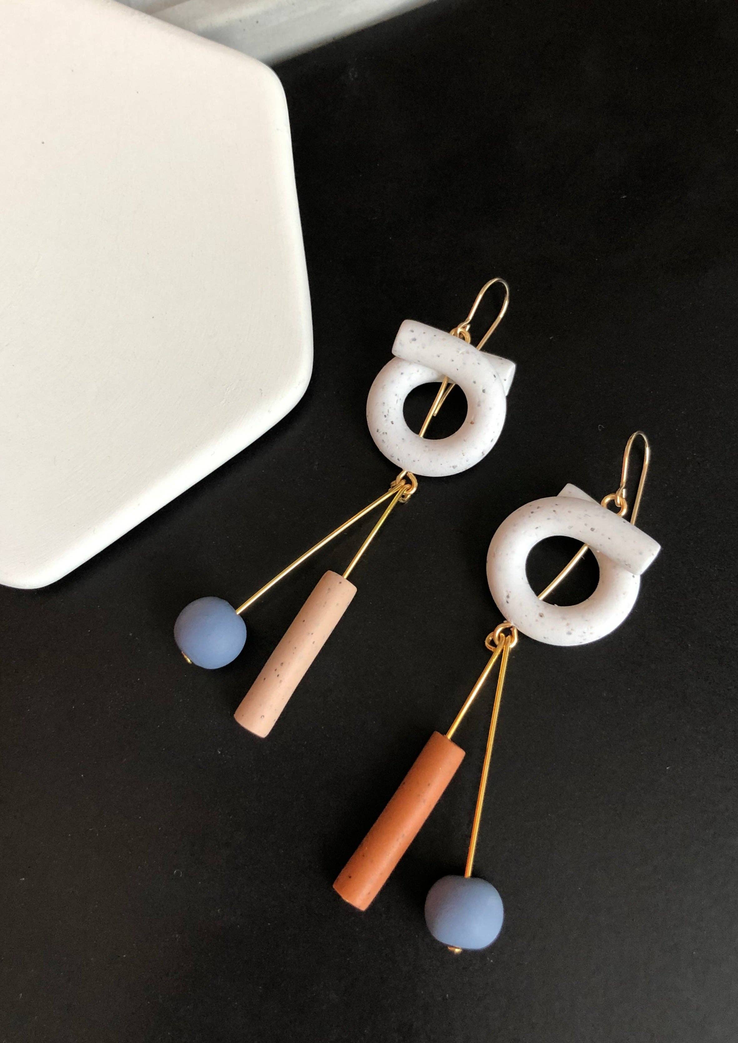 IMAGINATION: White/Terra Cotta/Blue/Taupe, photo 1 of 5