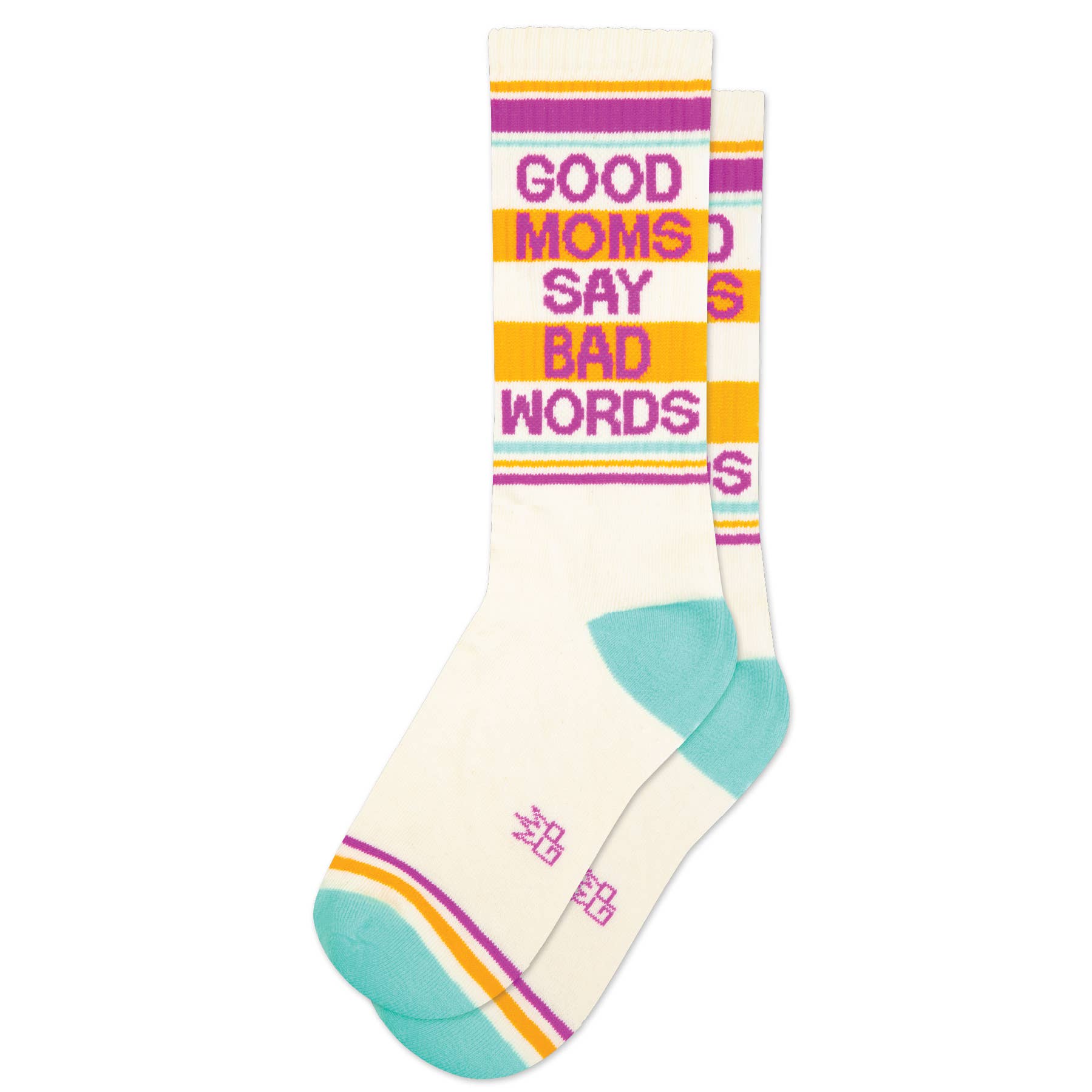 Good Moms Say Bad Words Gym Crew Socks, photo 1 of 6