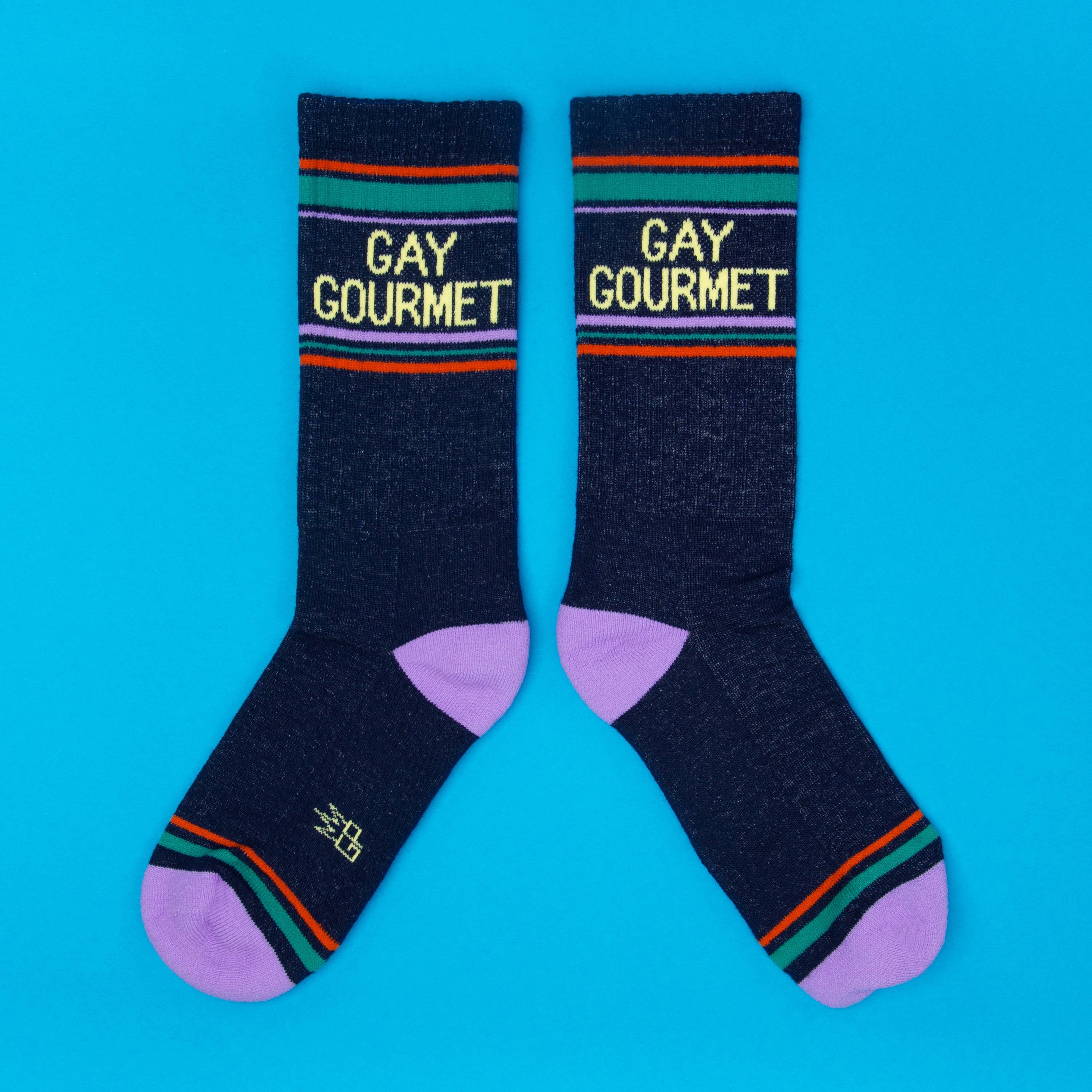 Gay Gourmet Gym Crew Socks, photo 5 of 8