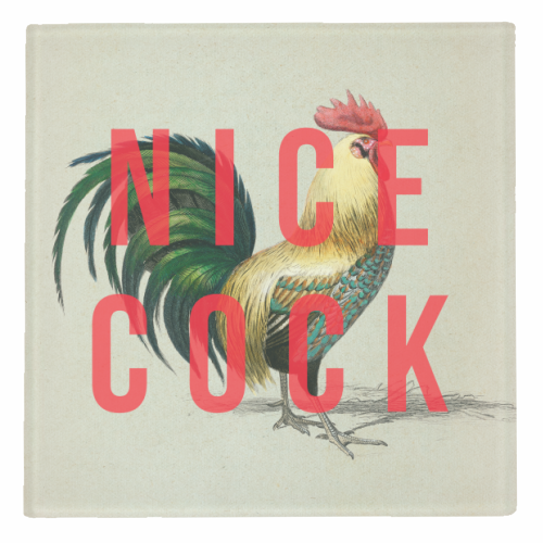 Coasters, Nice Cock by the 13 Prints: Glass, photo 1 of 2