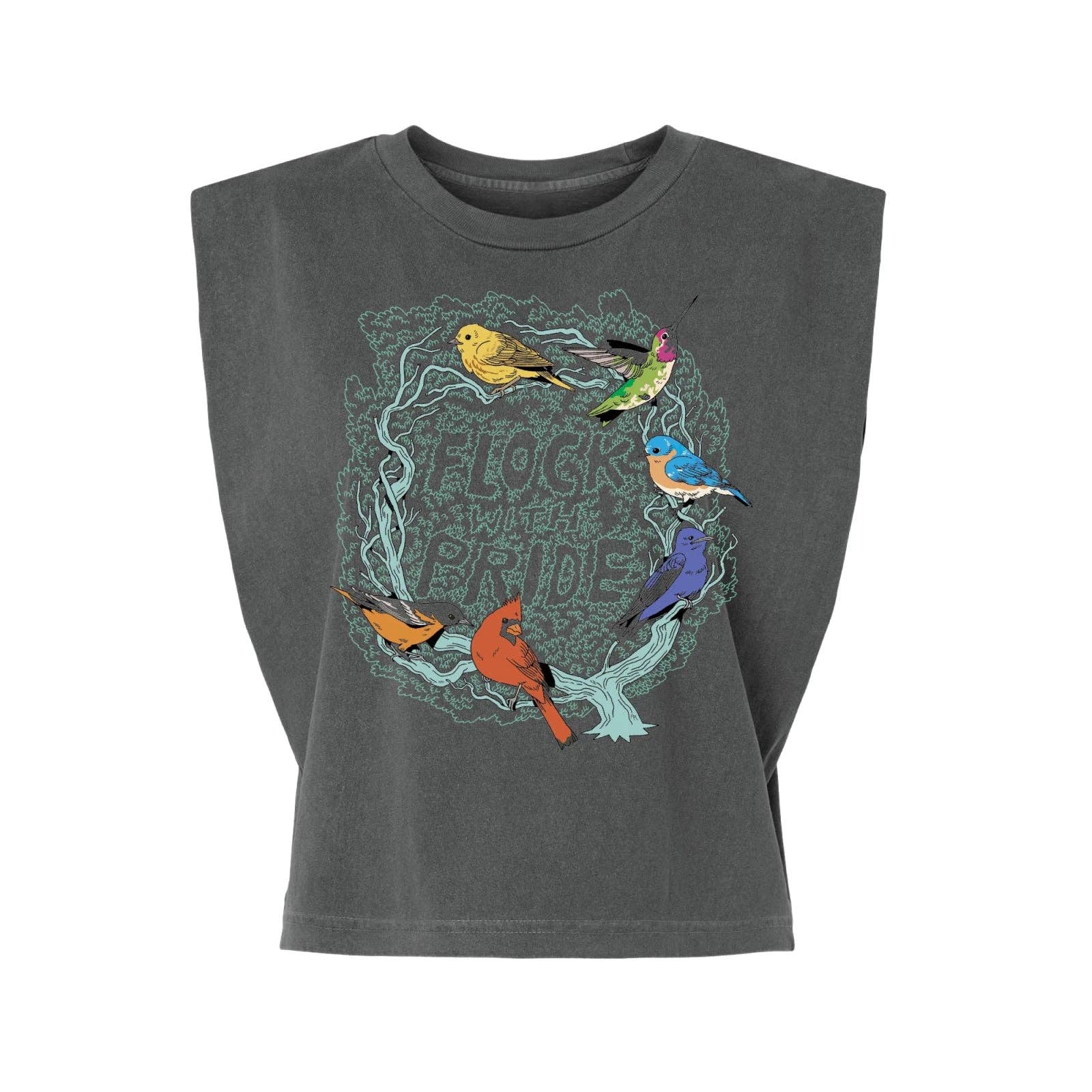 Flock with Pride Tank, photo 1 of 6