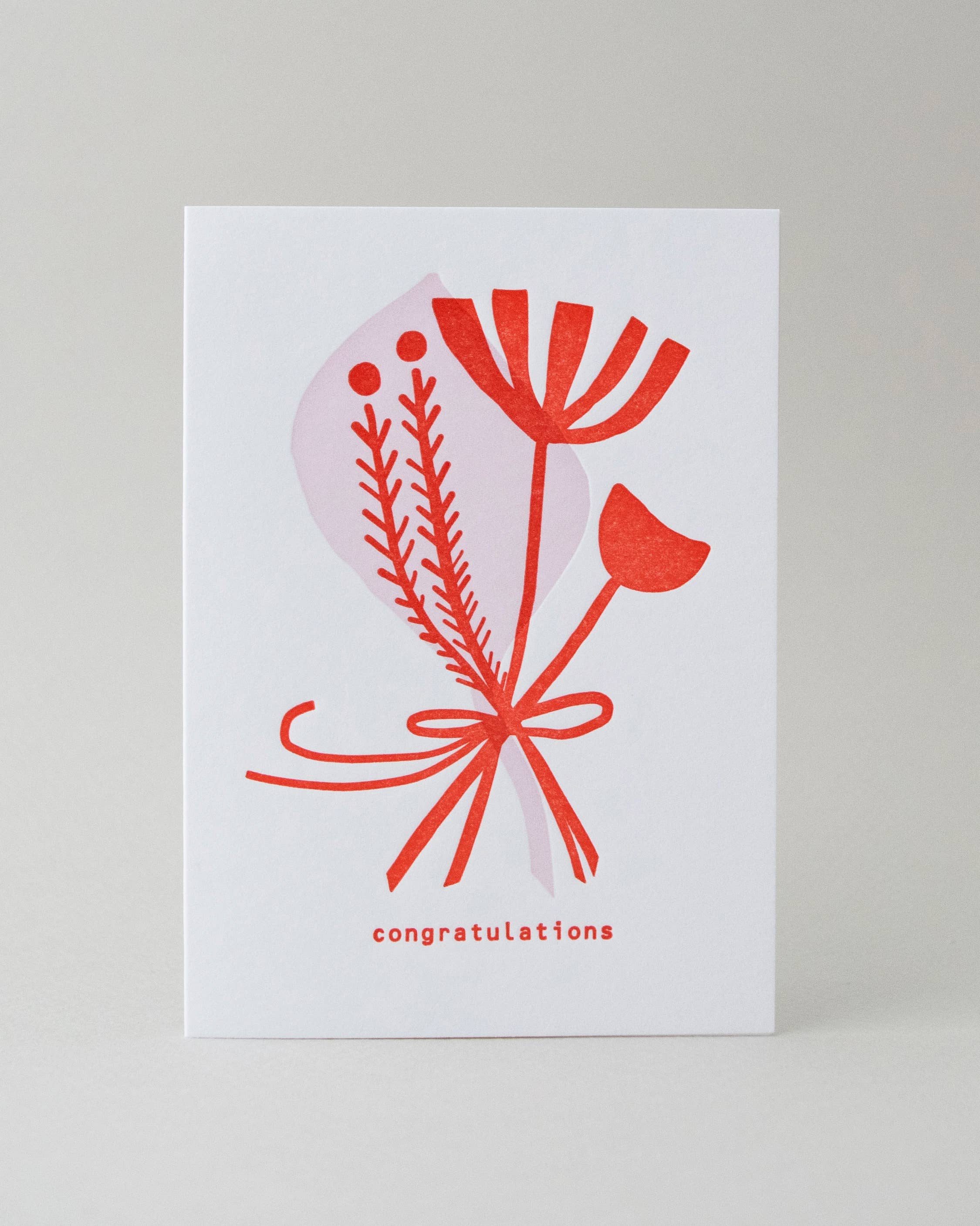 Congrats Bouquet Card