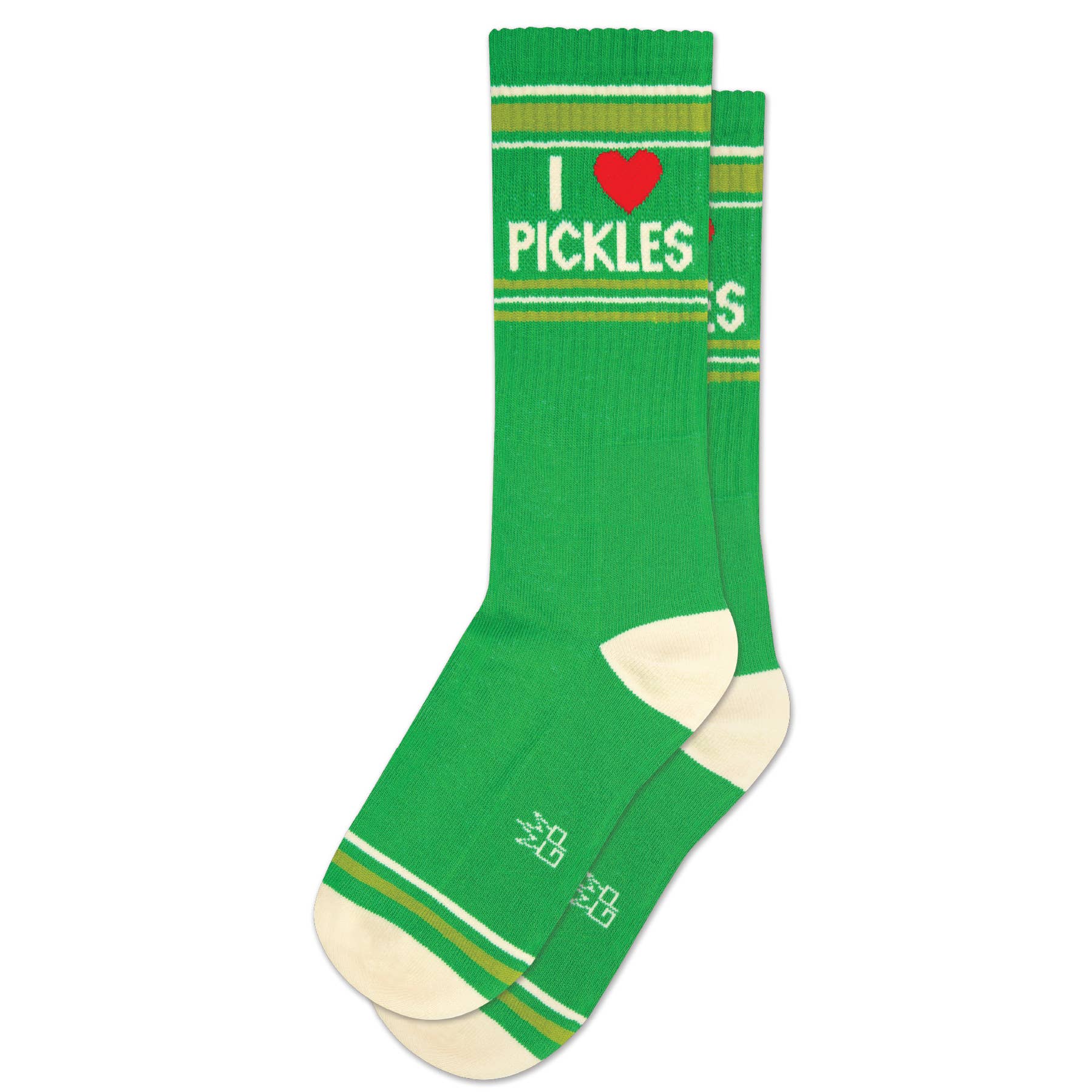 I ❤️ Pickles Gym Crew Socks, photo 1 of 6