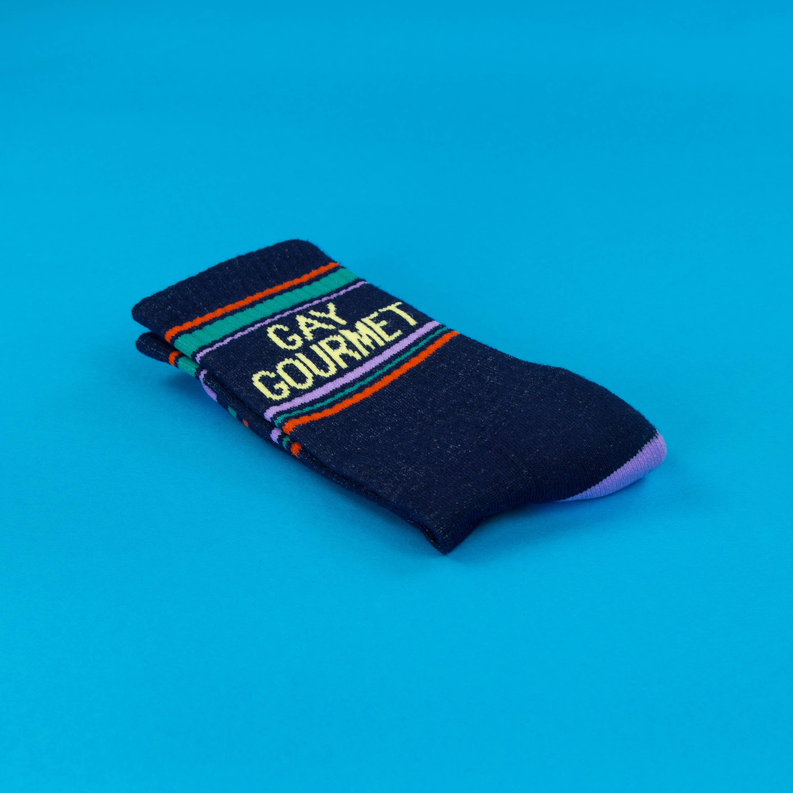Gay Gourmet Gym Crew Socks, photo 6 of 8